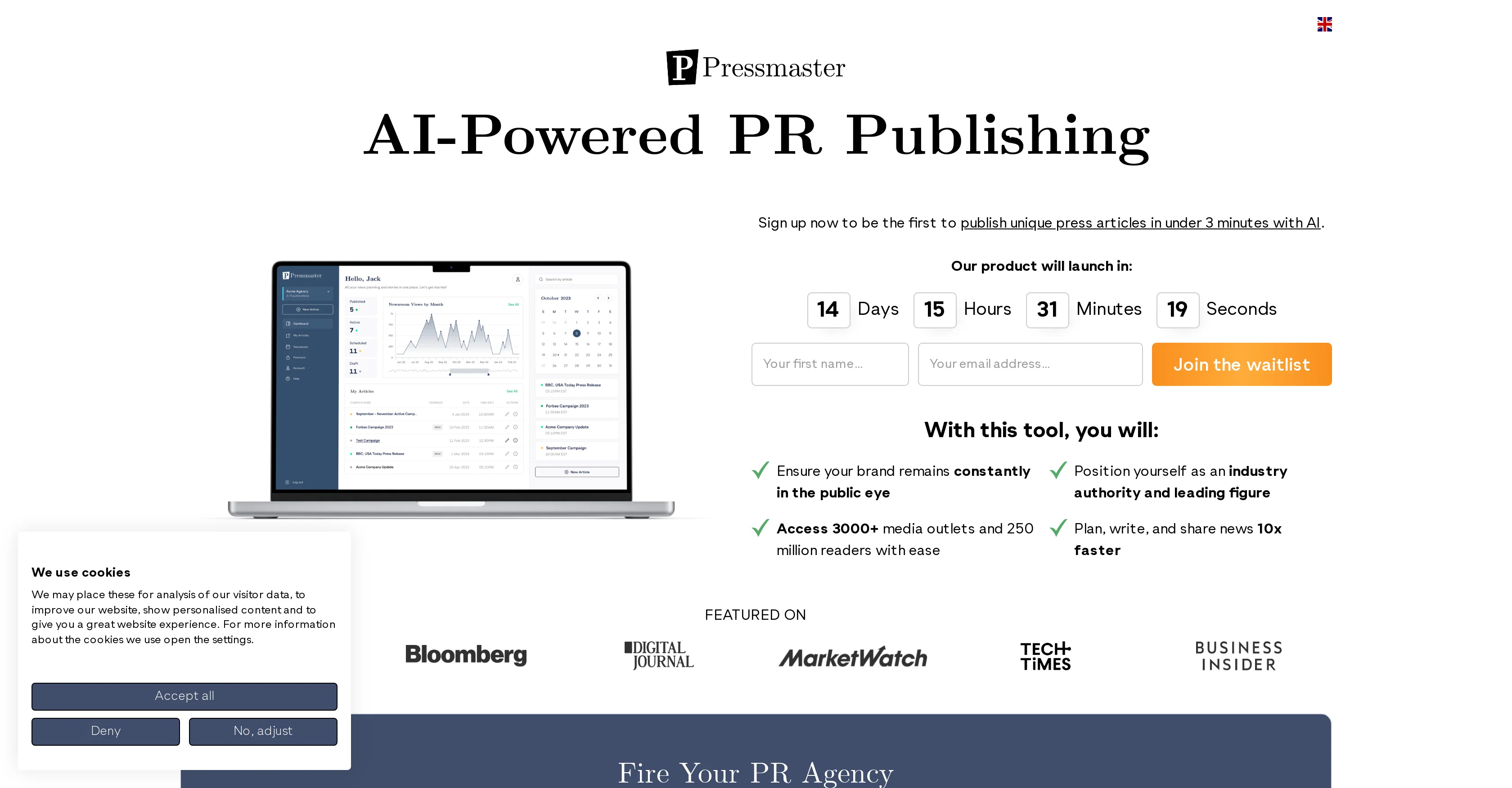 Pressmaster screenshot