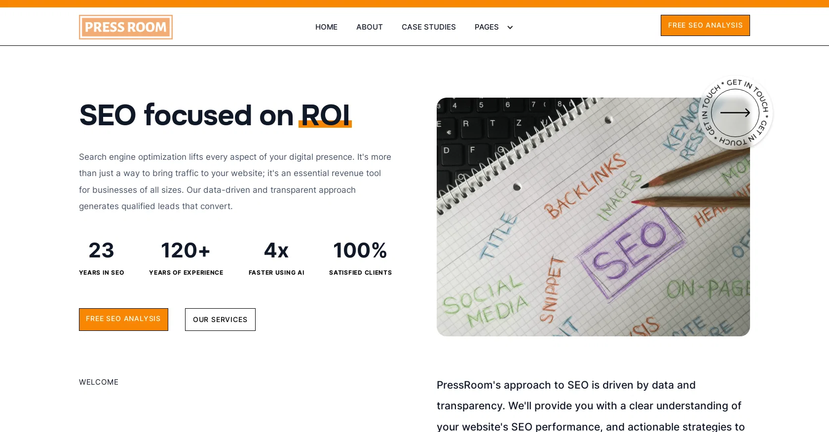 PressRoom screenshot