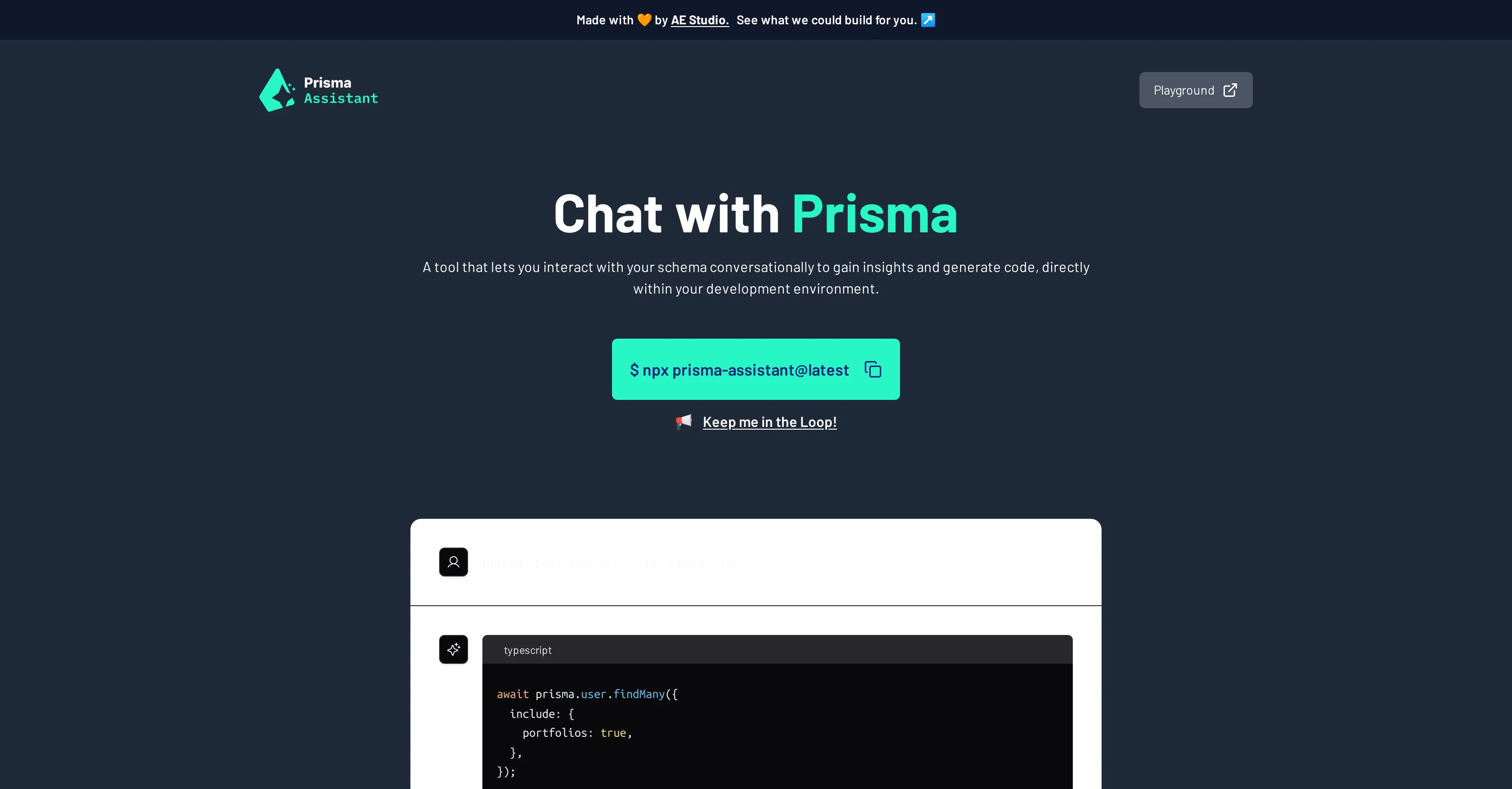 Prisma Assistant screenshot