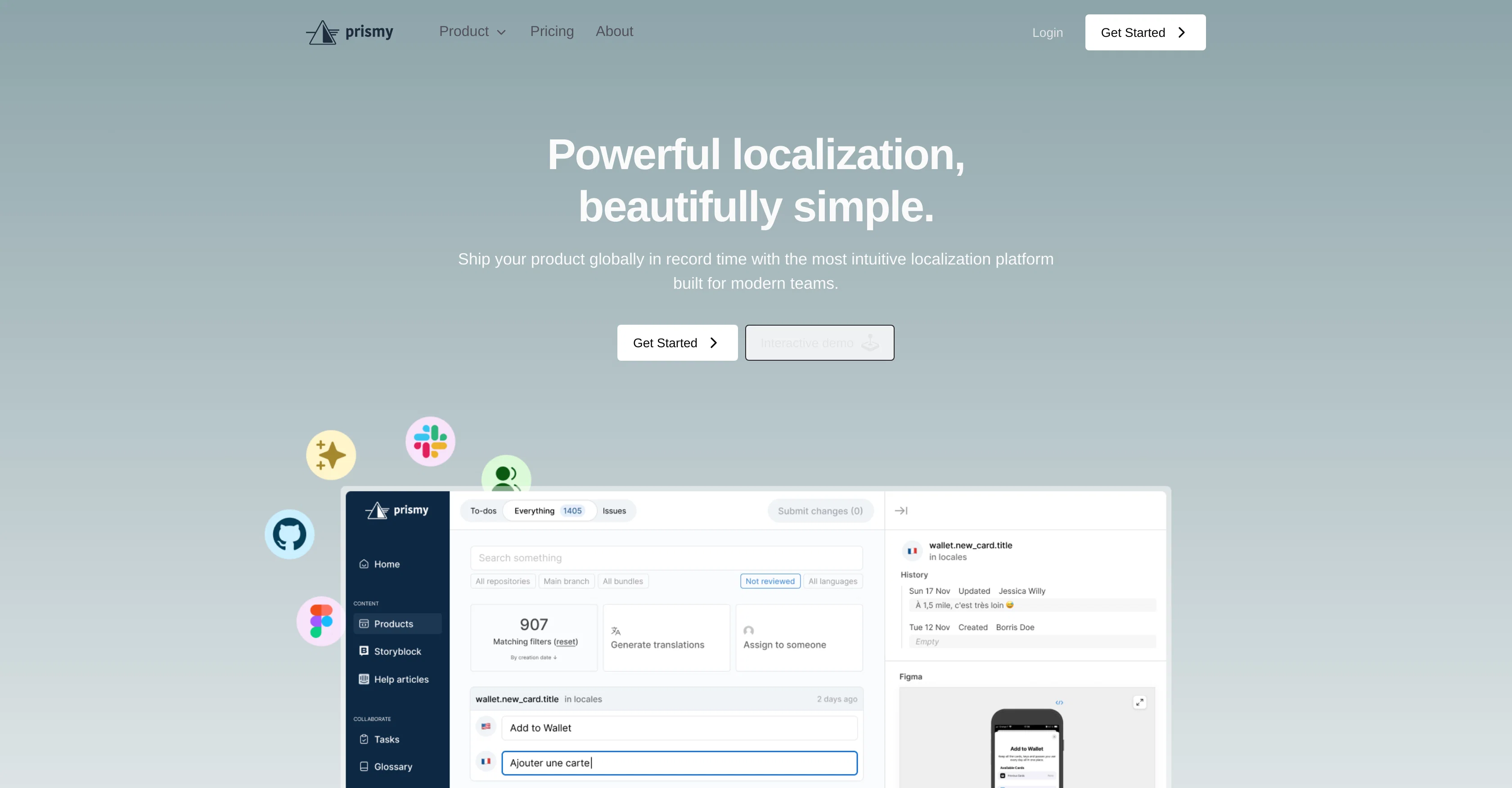 Prismy screenshot