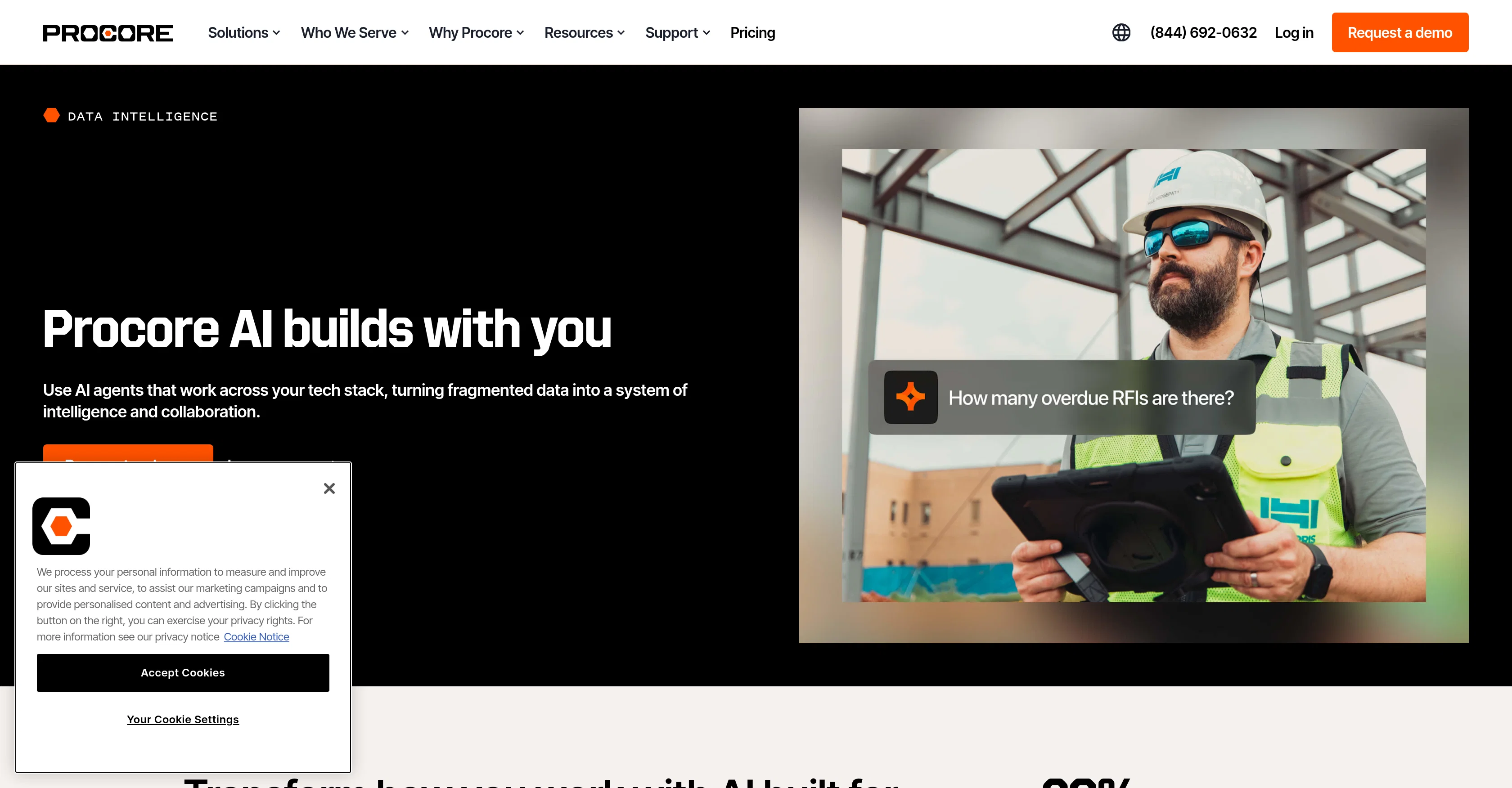 Procore AI screenshot