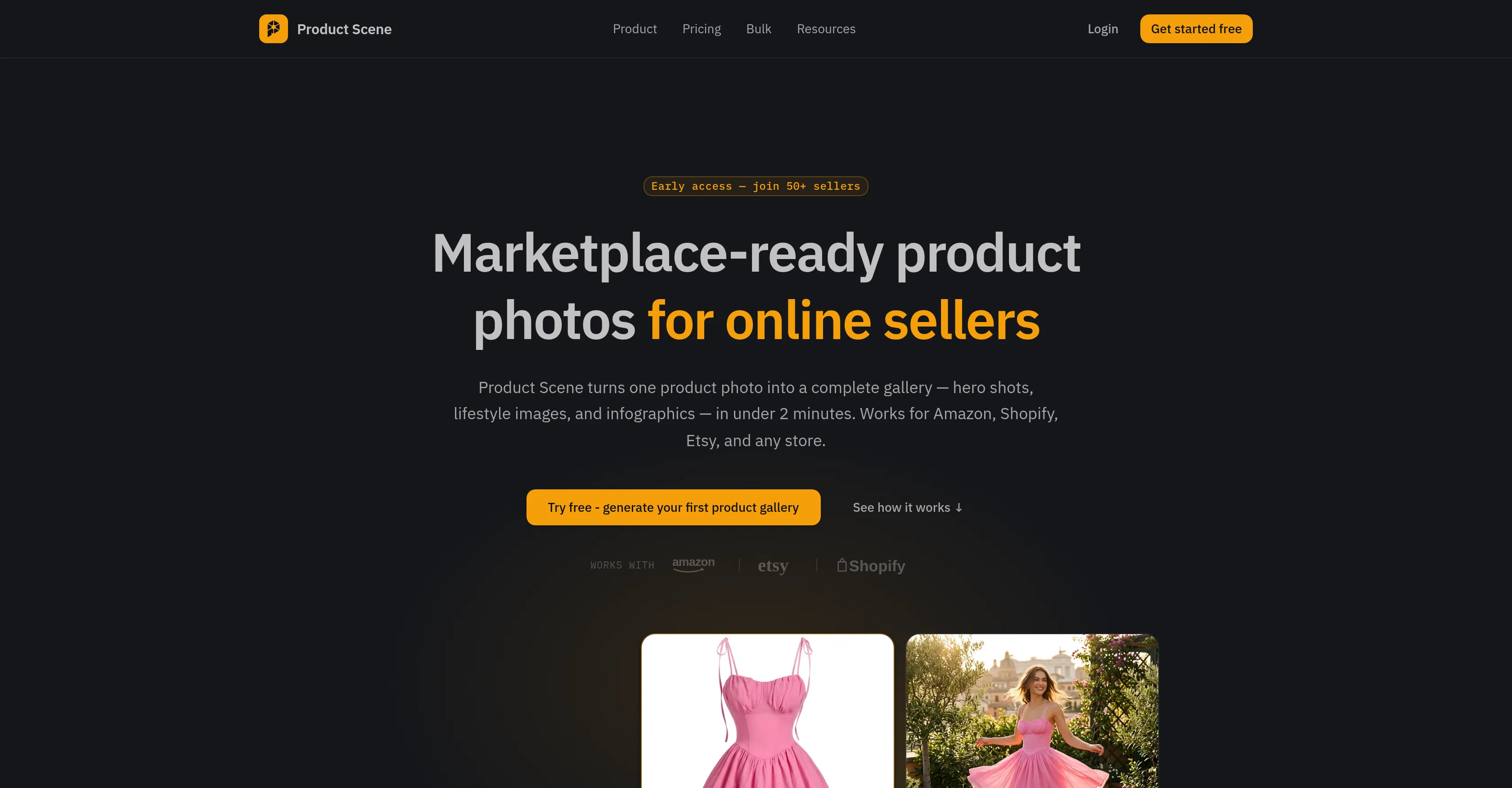Product Scene screenshot