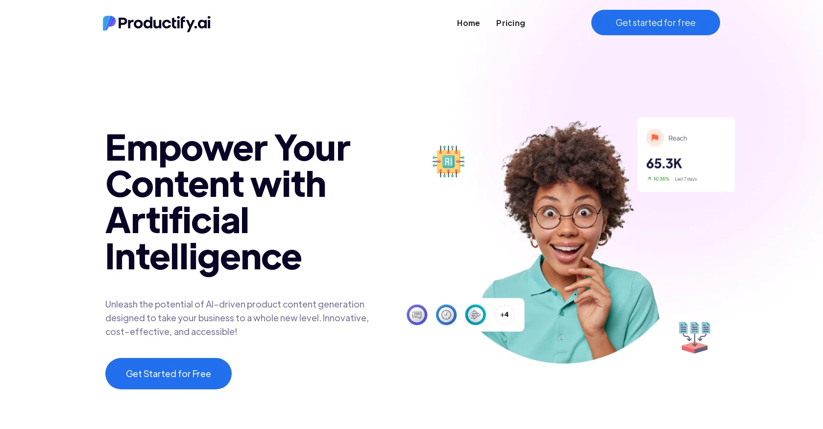 Productify screenshot