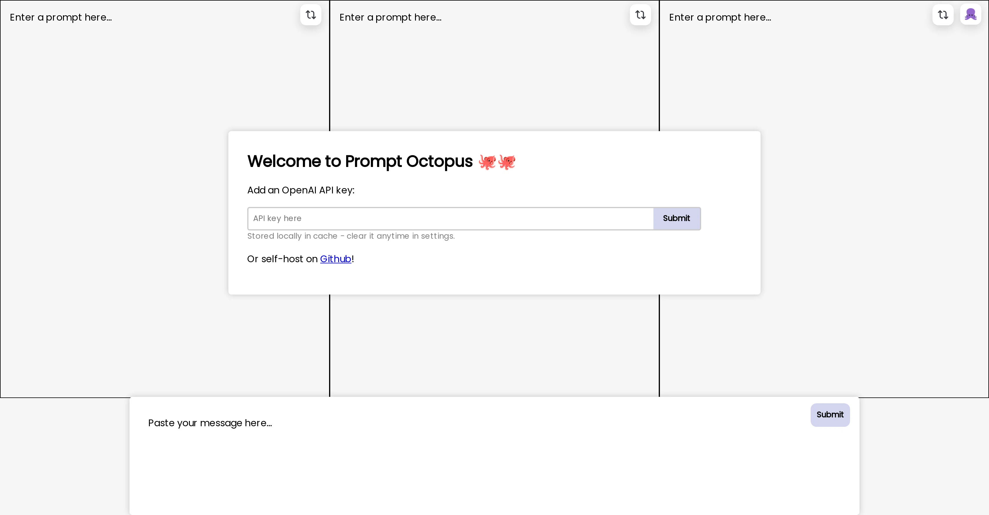 Prompt Octopus screenshot
