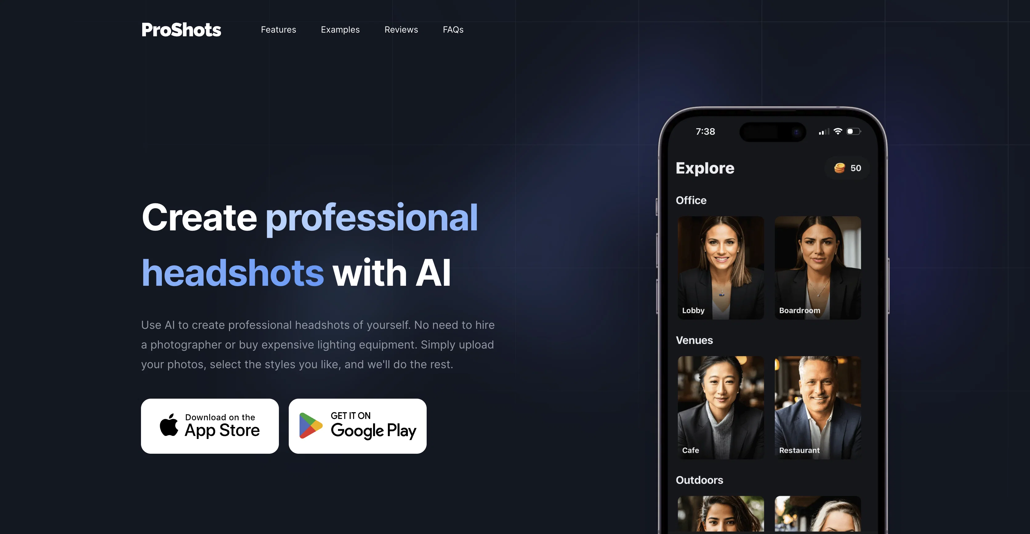 ProShots screenshot