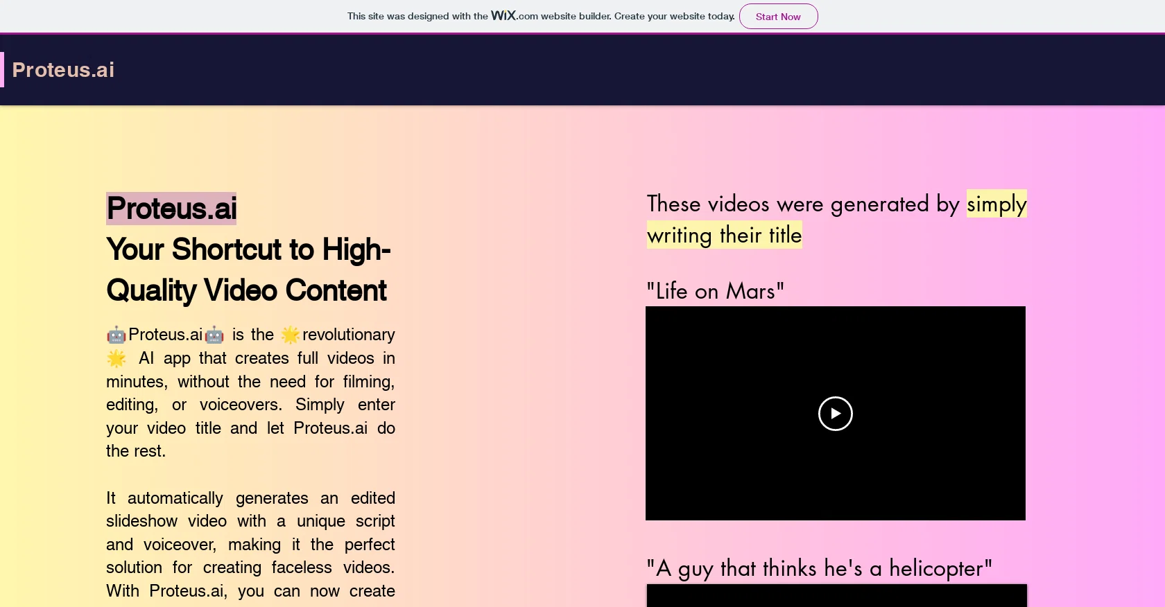 Proteus screenshot