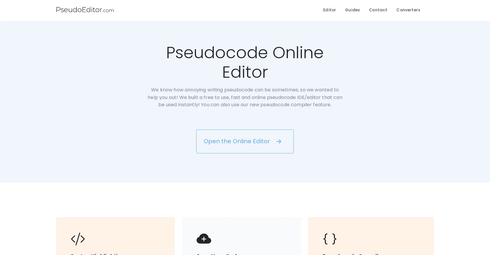 PseudoEditor screenshot
