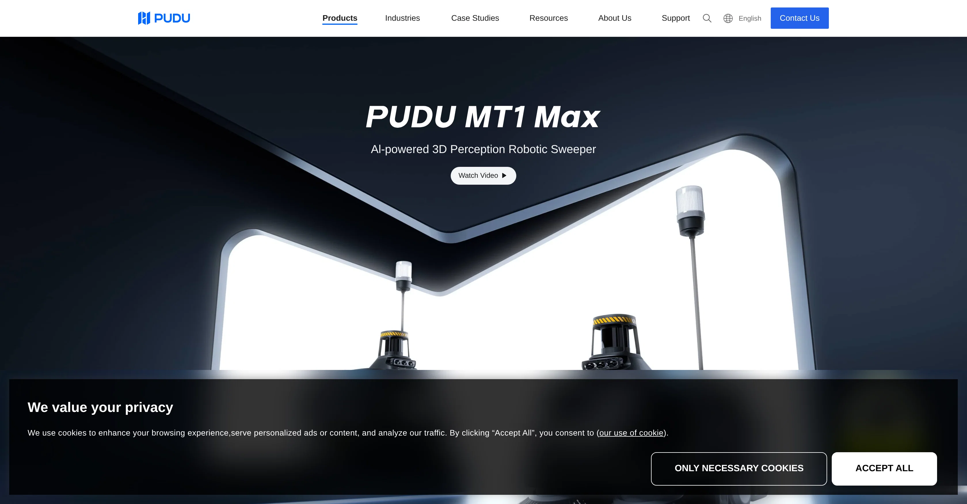 PUDU MT1 Max screenshot