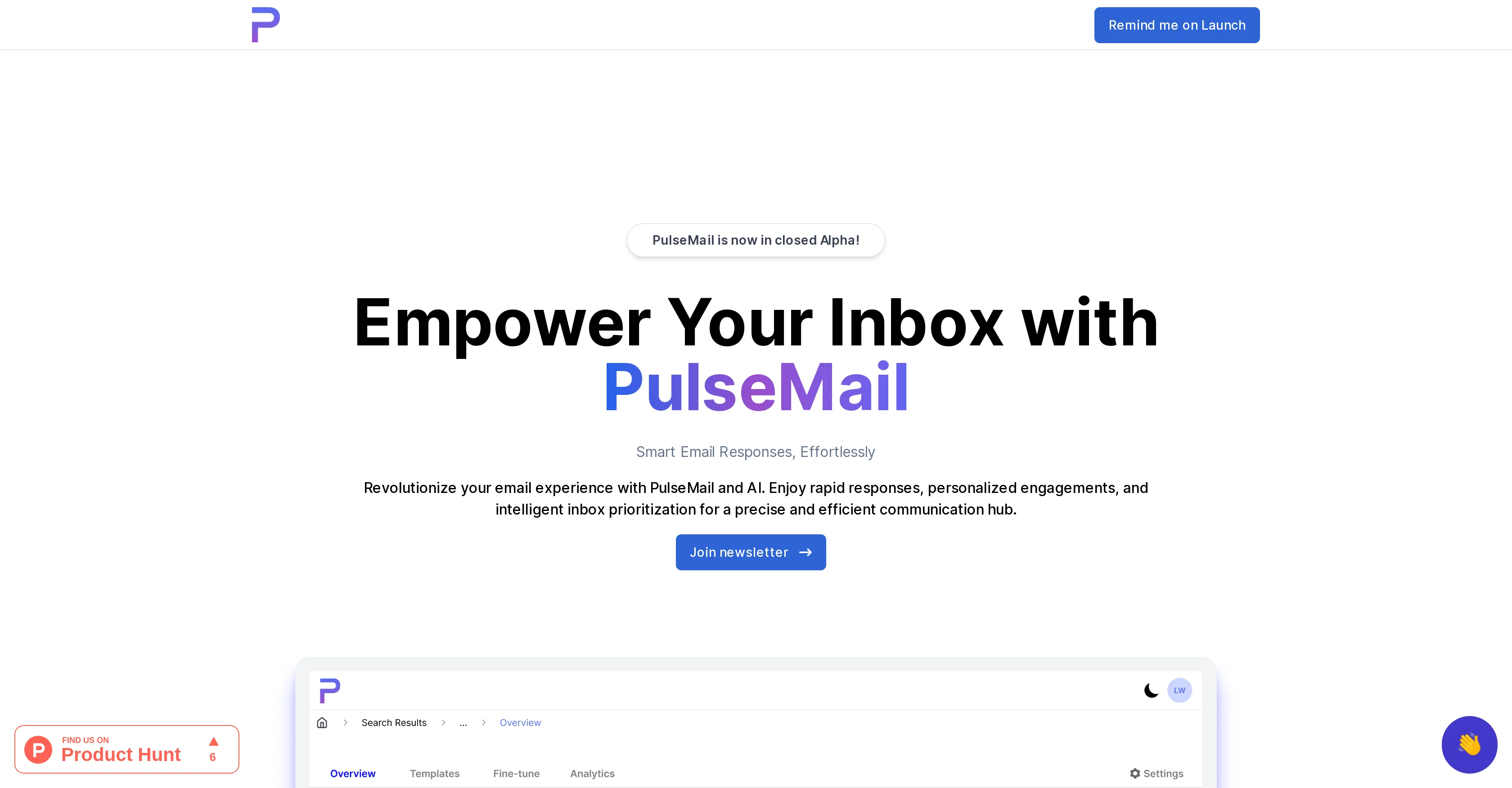 PulseMail screenshot
