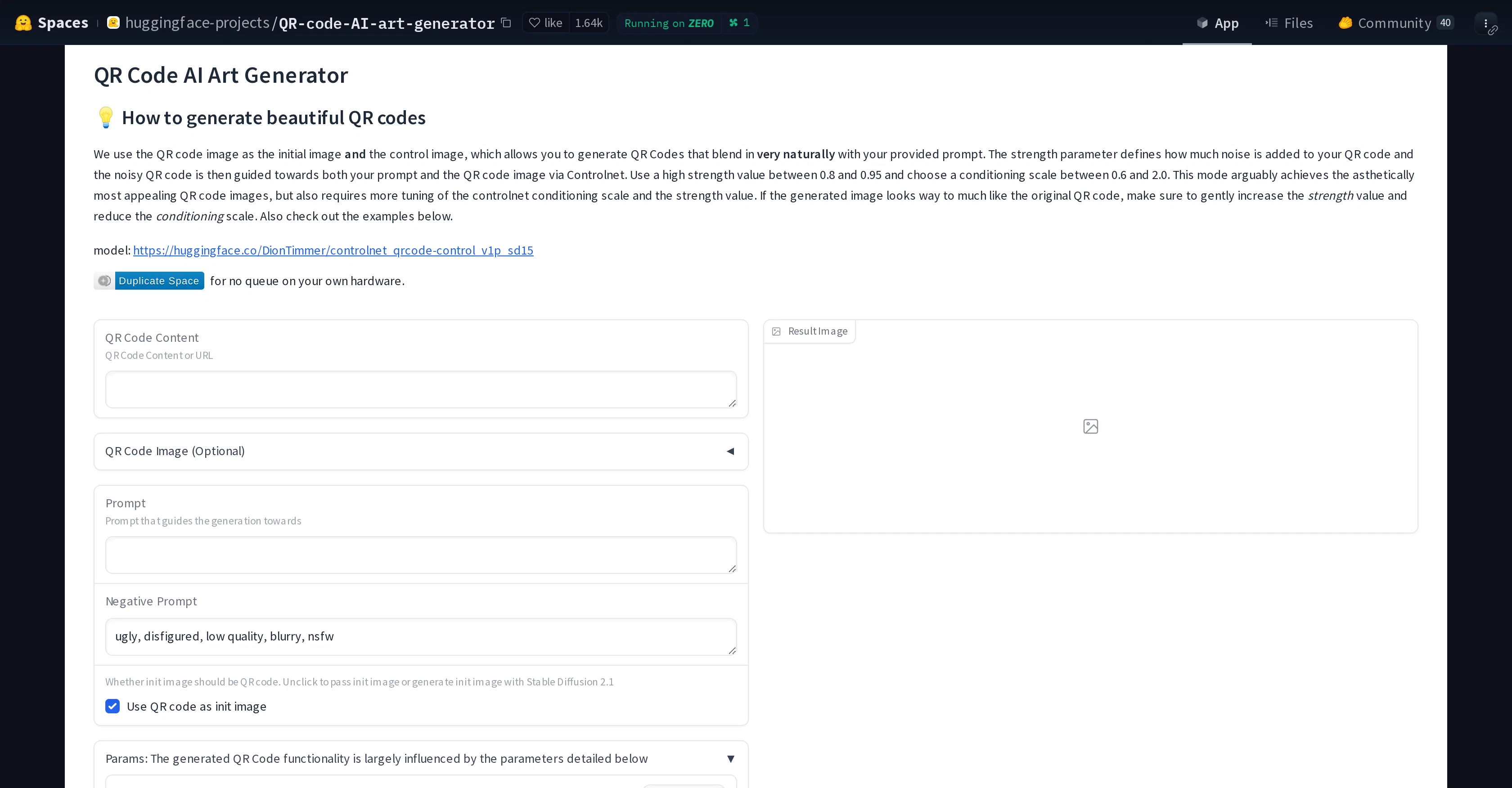 QR Code Generator screenshot