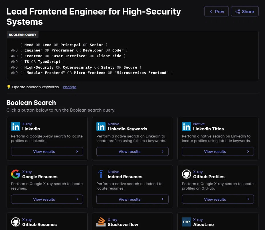 QSourcer screenshot