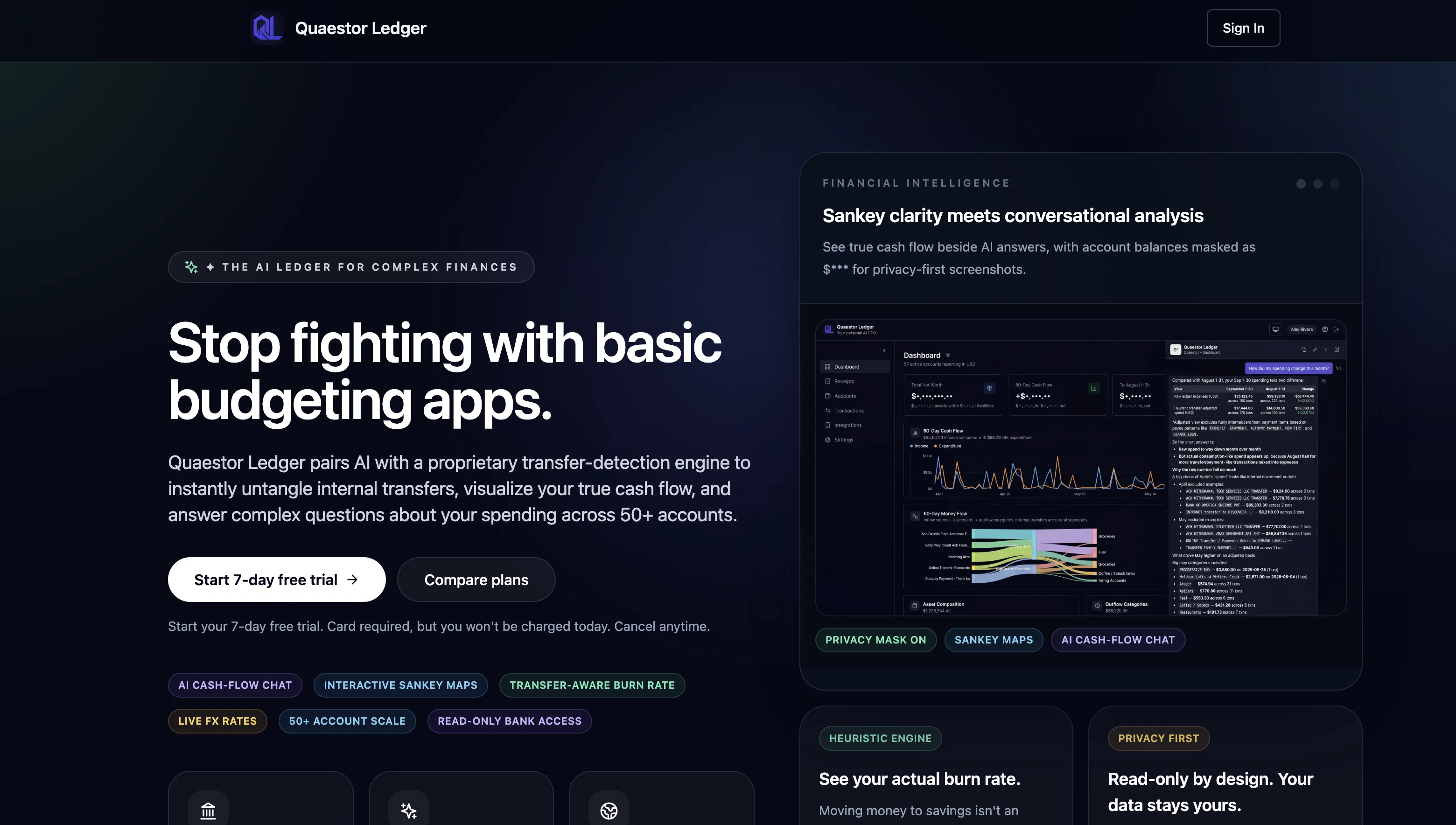 Quaestor Ledgerv2.0 screenshot