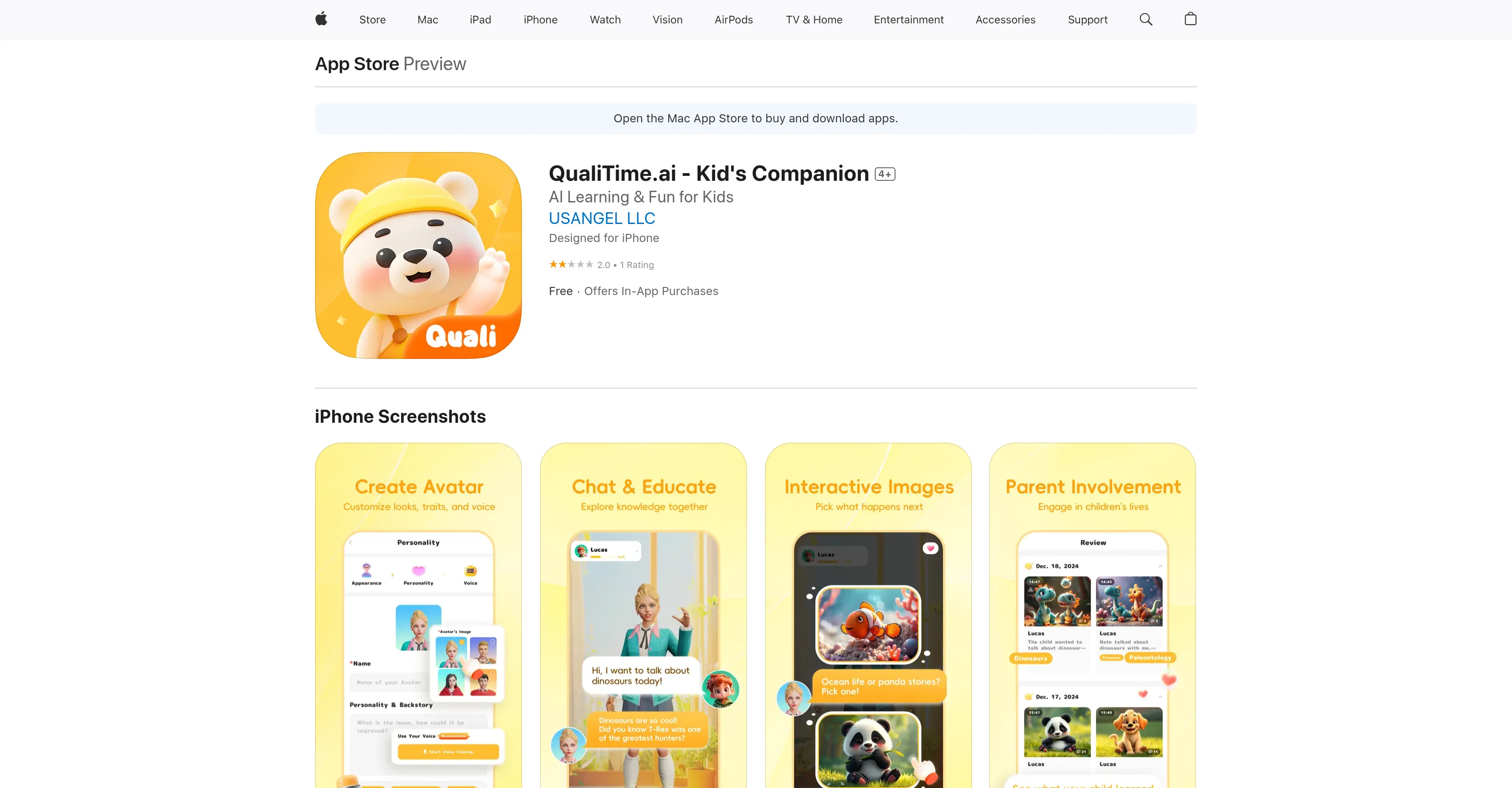 QualiTime.ai - Kid's Companion screenshot