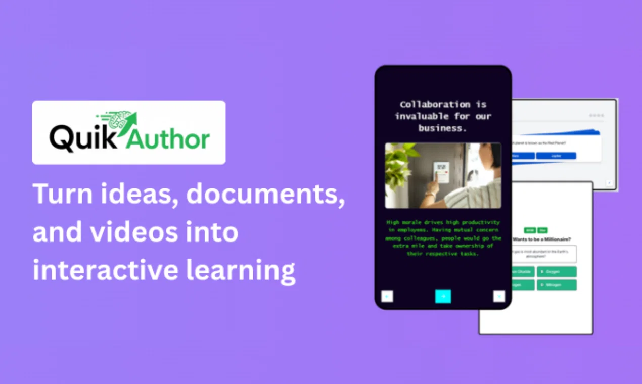 QuikAuthor screenshot