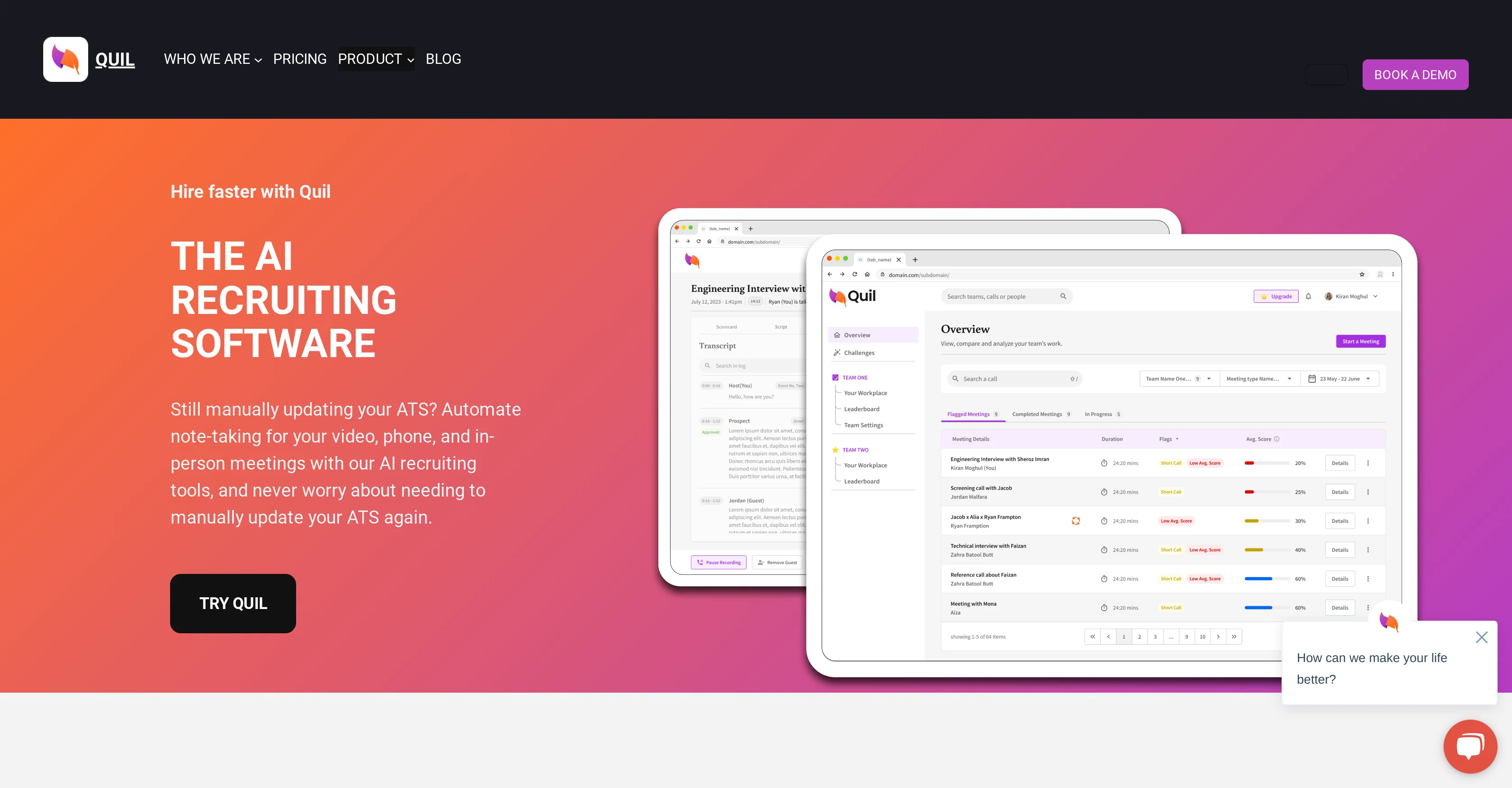 Quil screenshot