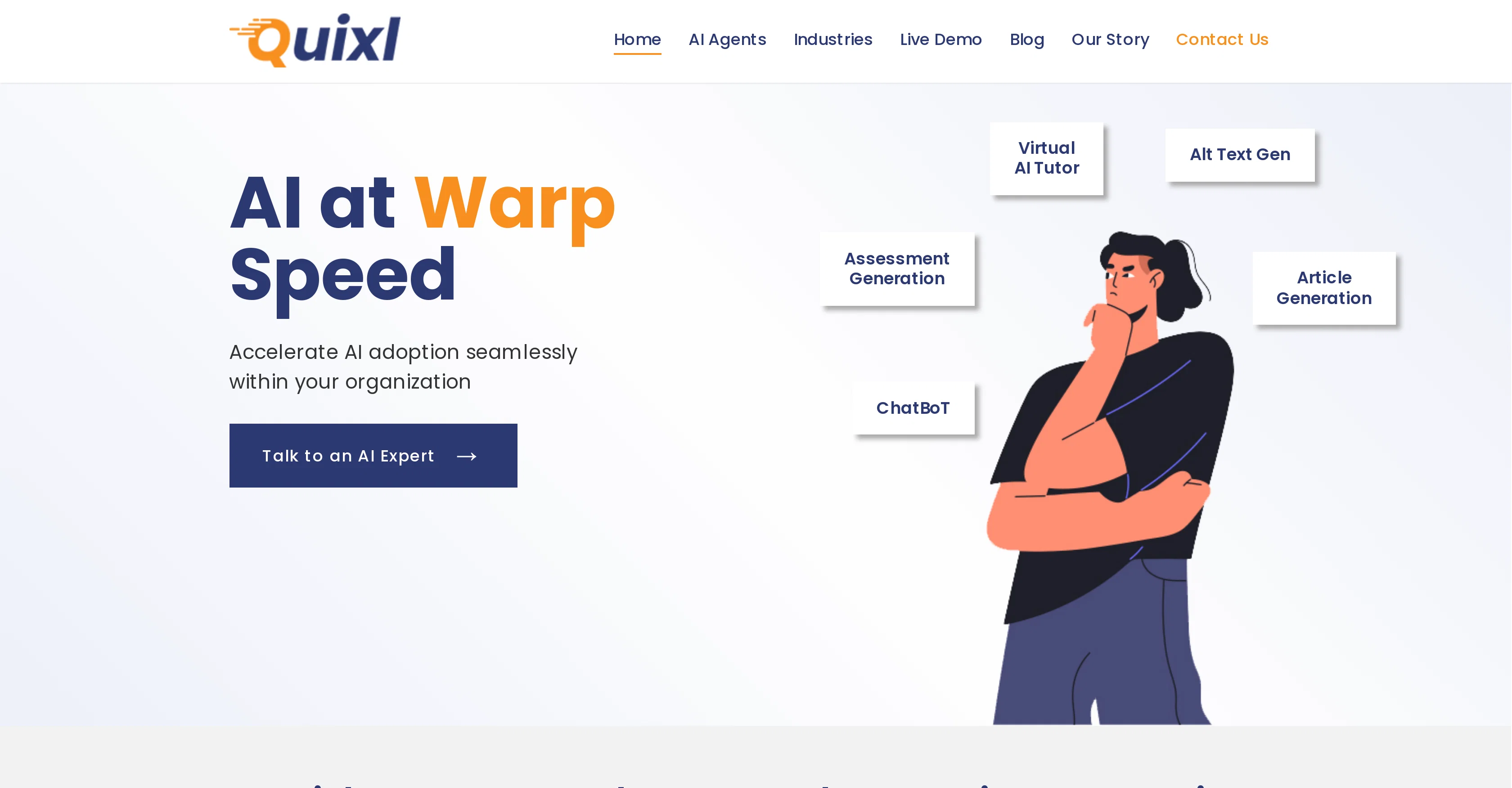 Quixl screenshot