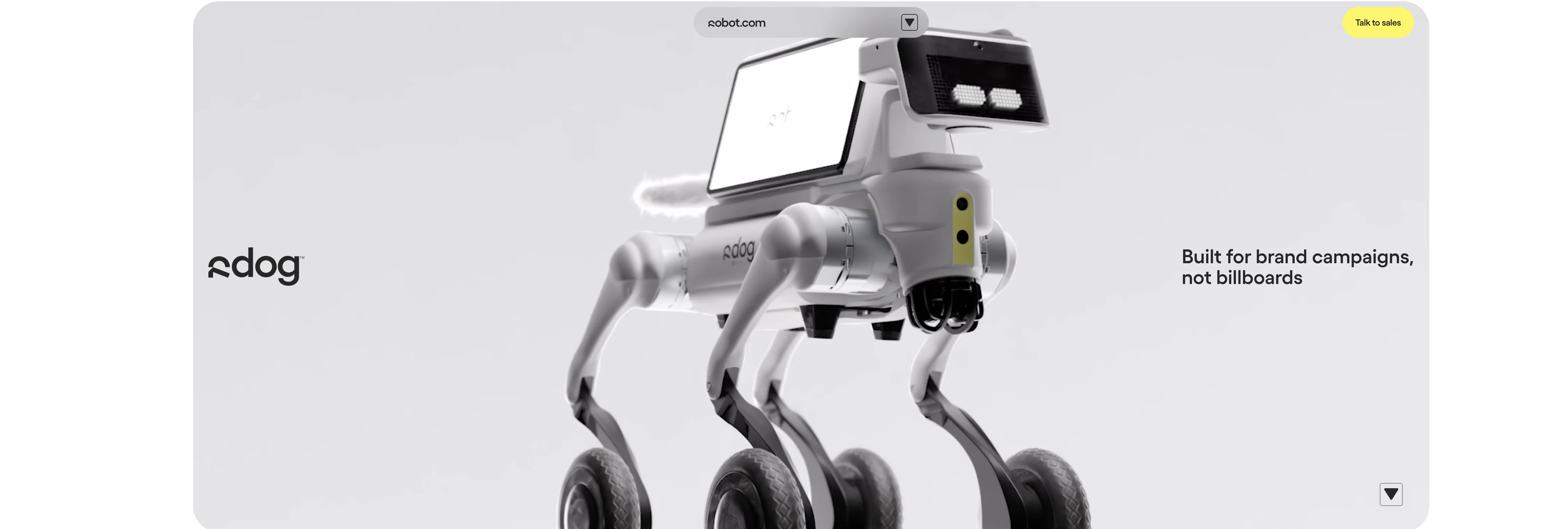 R Dog | Robot.com screenshot
