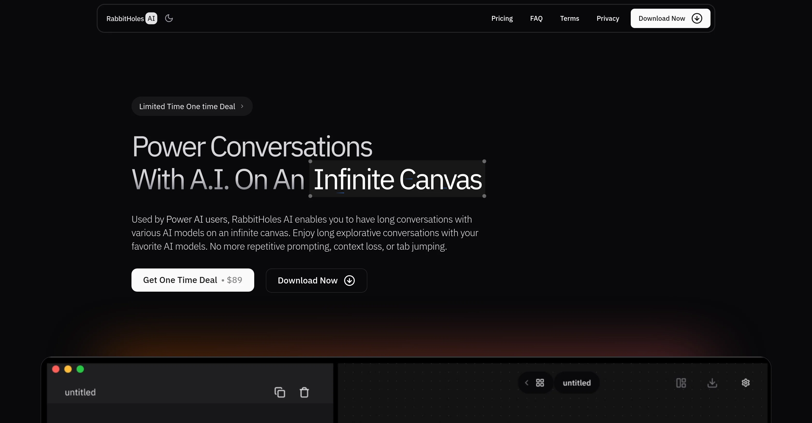 Slashspace (Formerly RabbitHoles AI)v6.1.2 screenshot