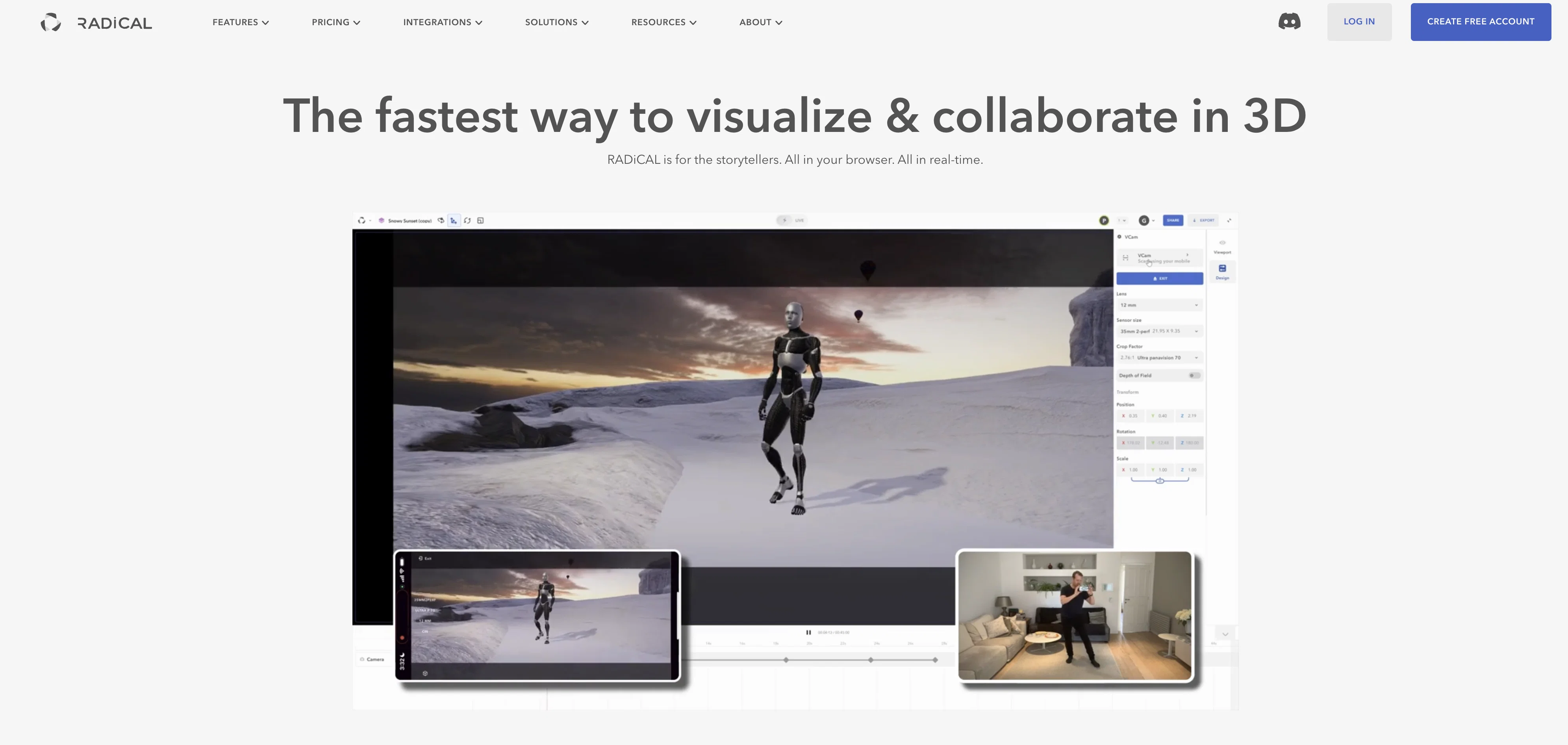 RadicalMotion screenshot