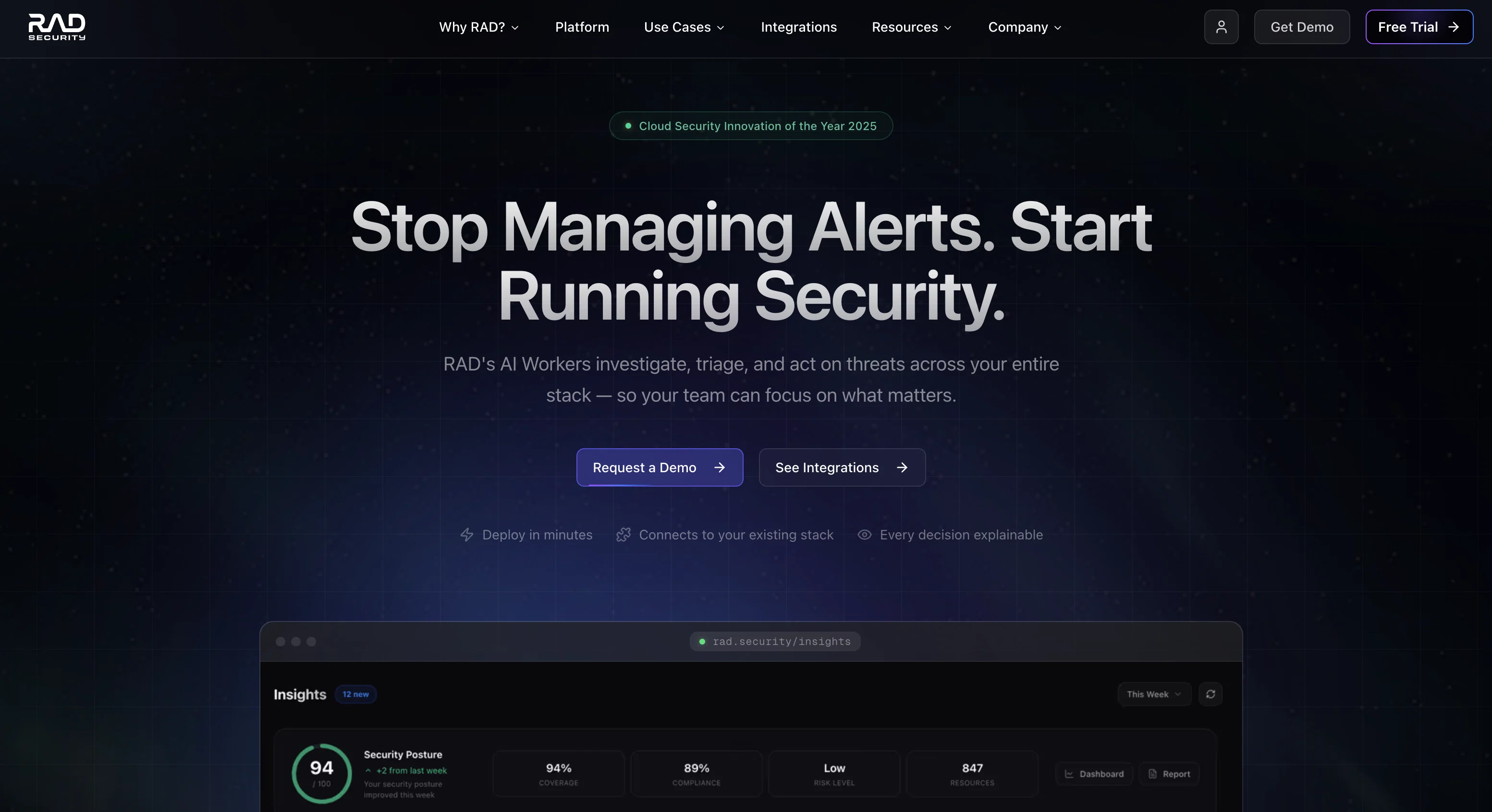 RADSecurity screenshot