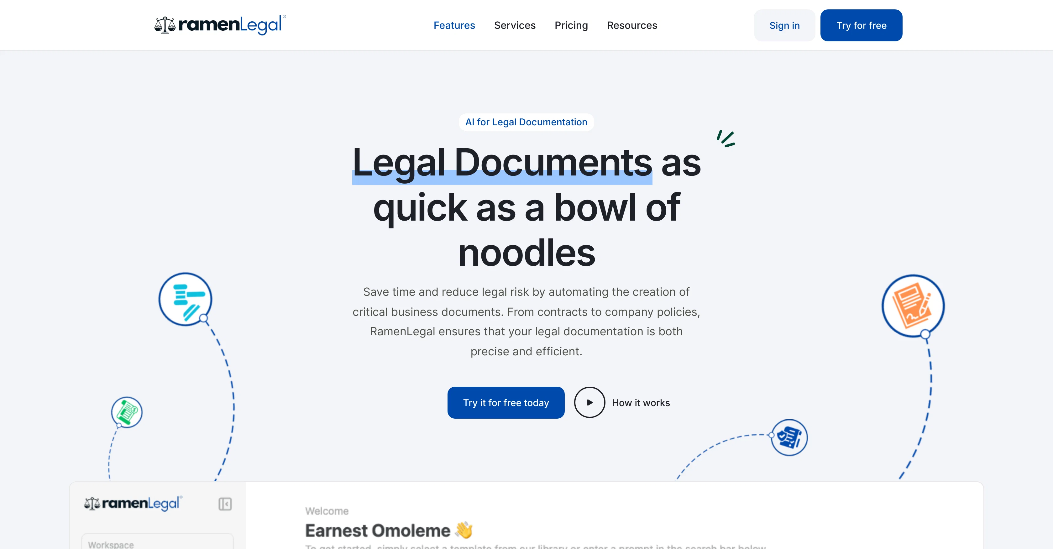 RamenLegal screenshot