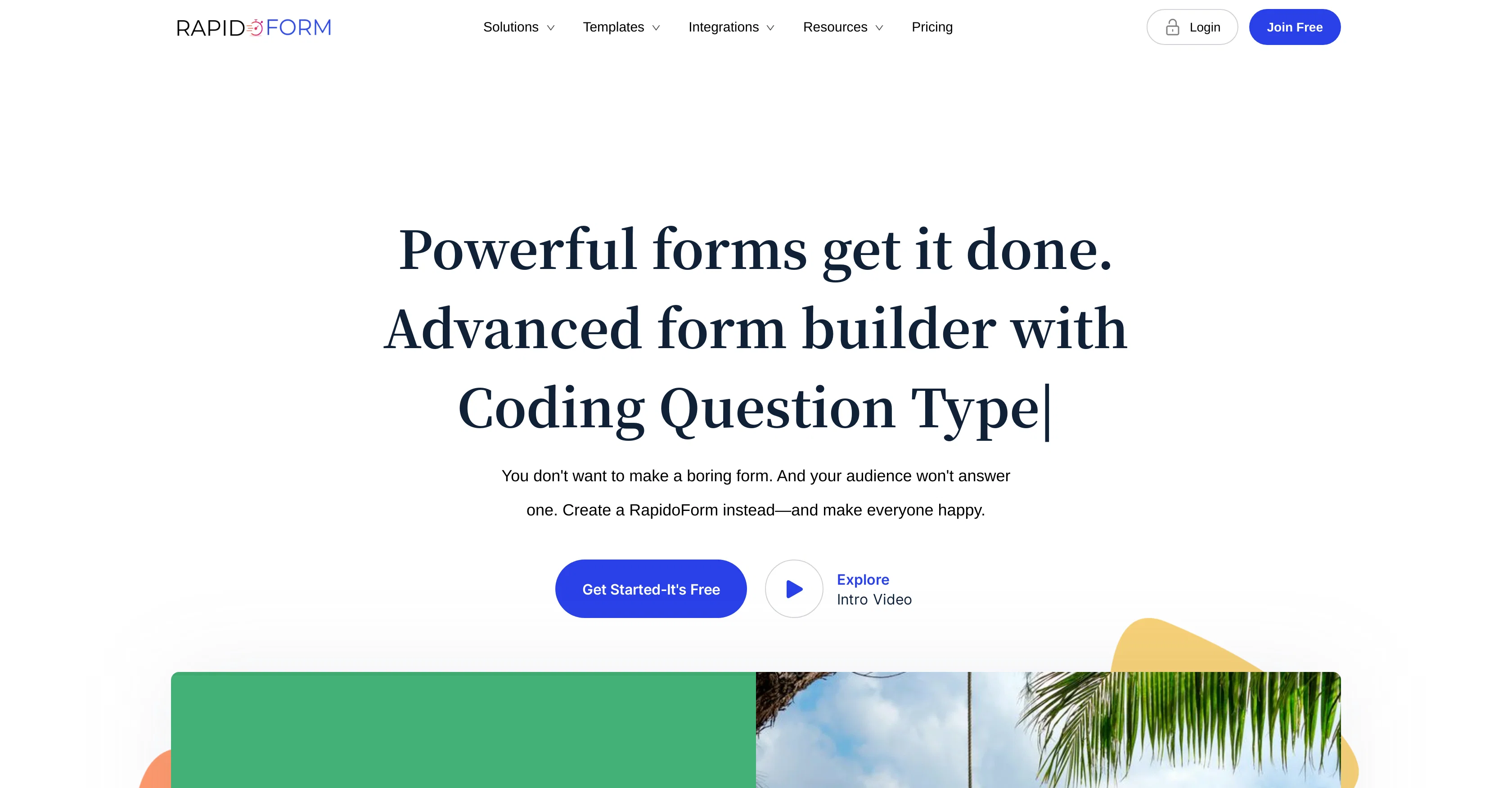 RapidoForm screenshot