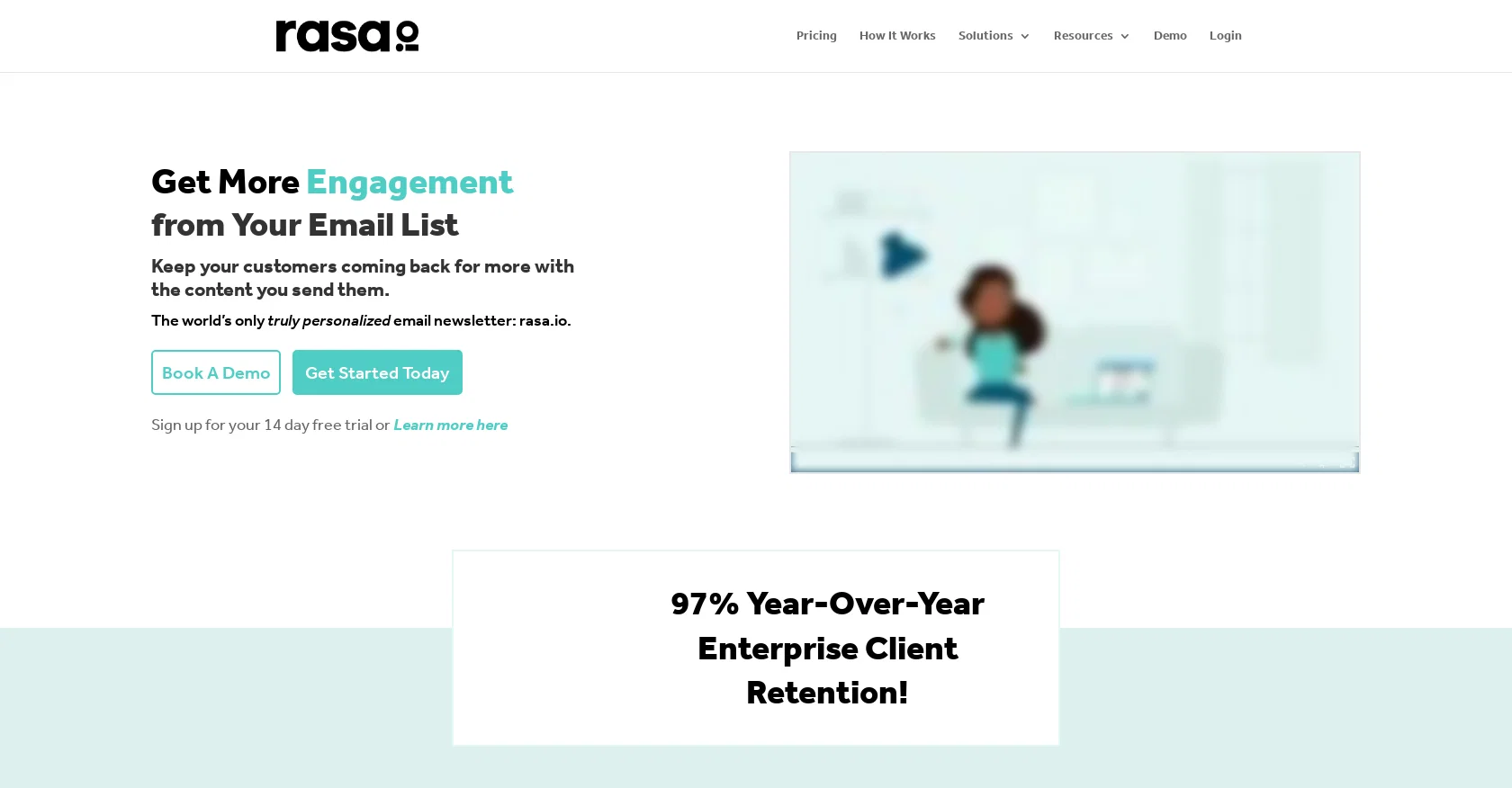 rasa.io screenshot