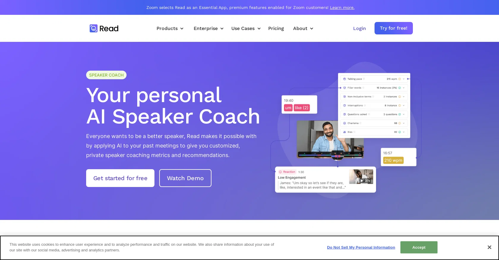 Read Speaker Coach screenshot