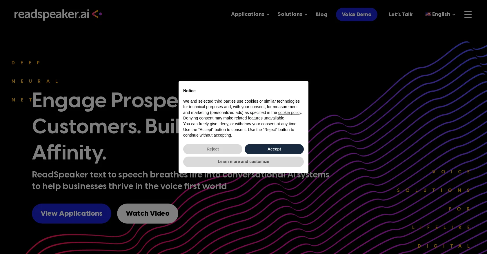 ReadSpeaker AI screenshot