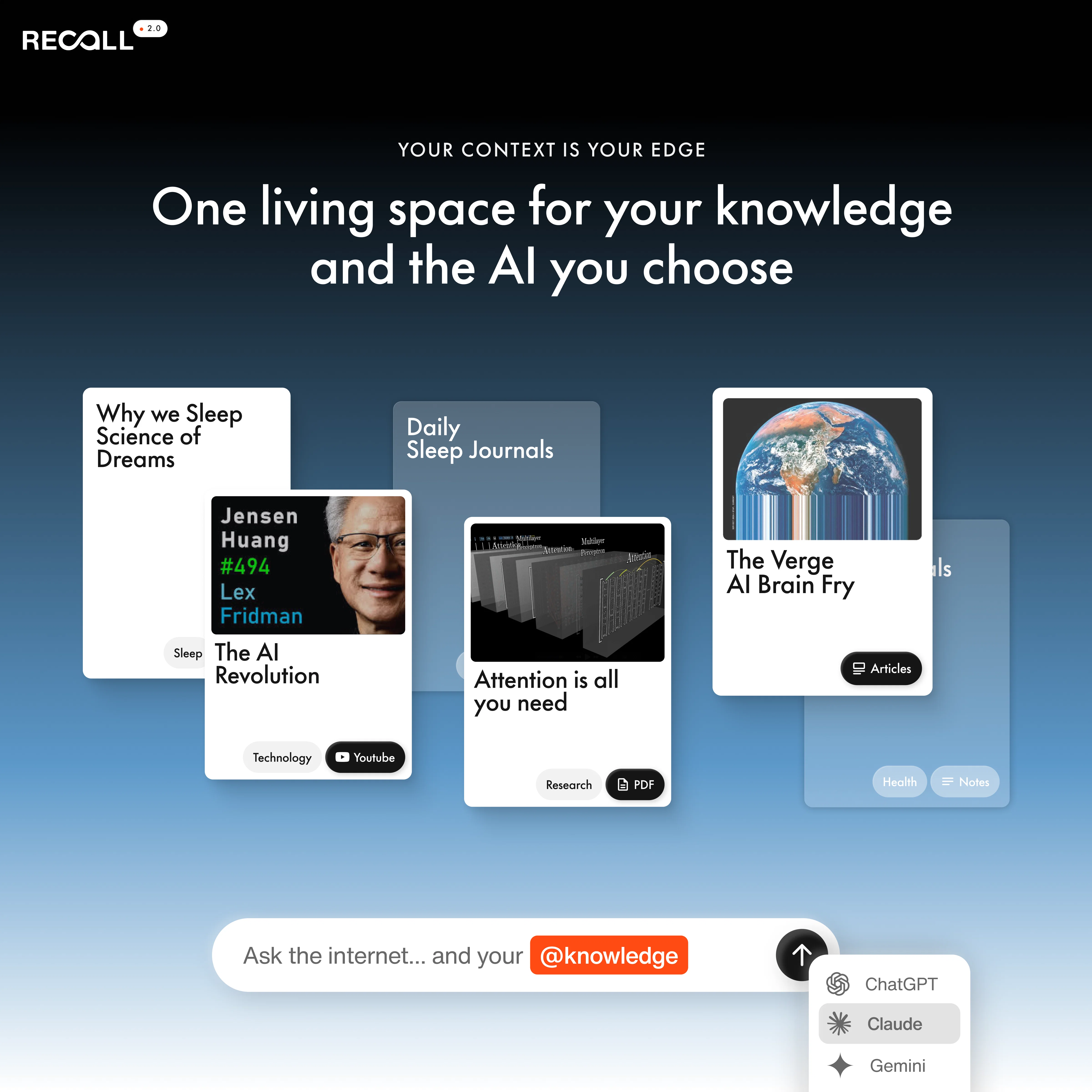 Recallv2 screenshot