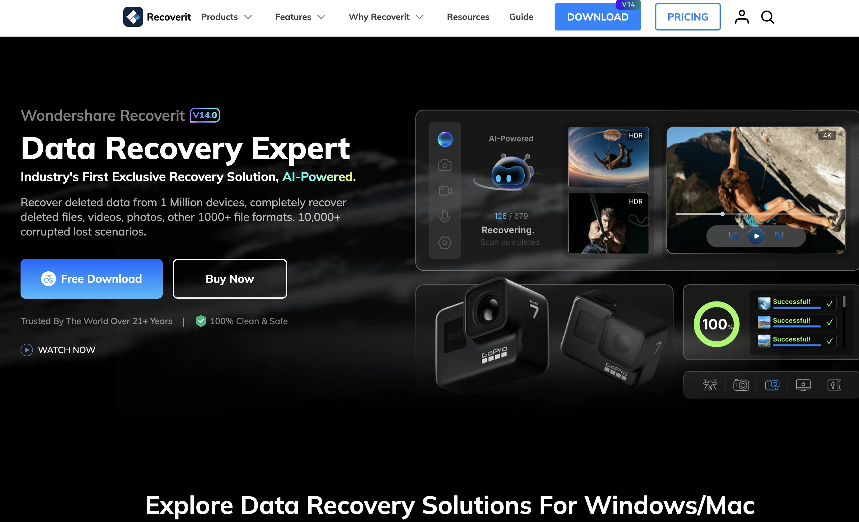 Recoverit screenshot