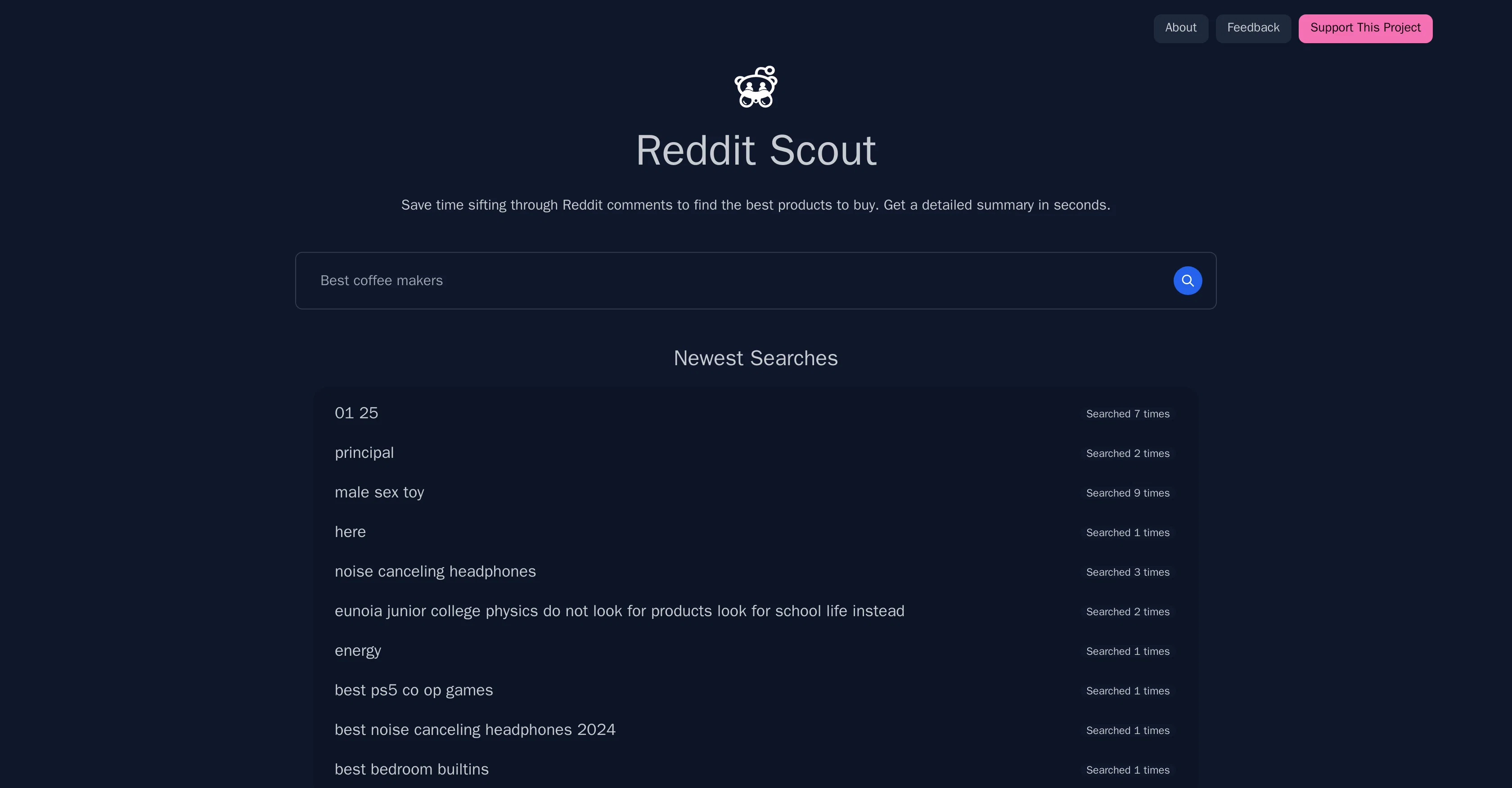 Reddit Scout screenshot