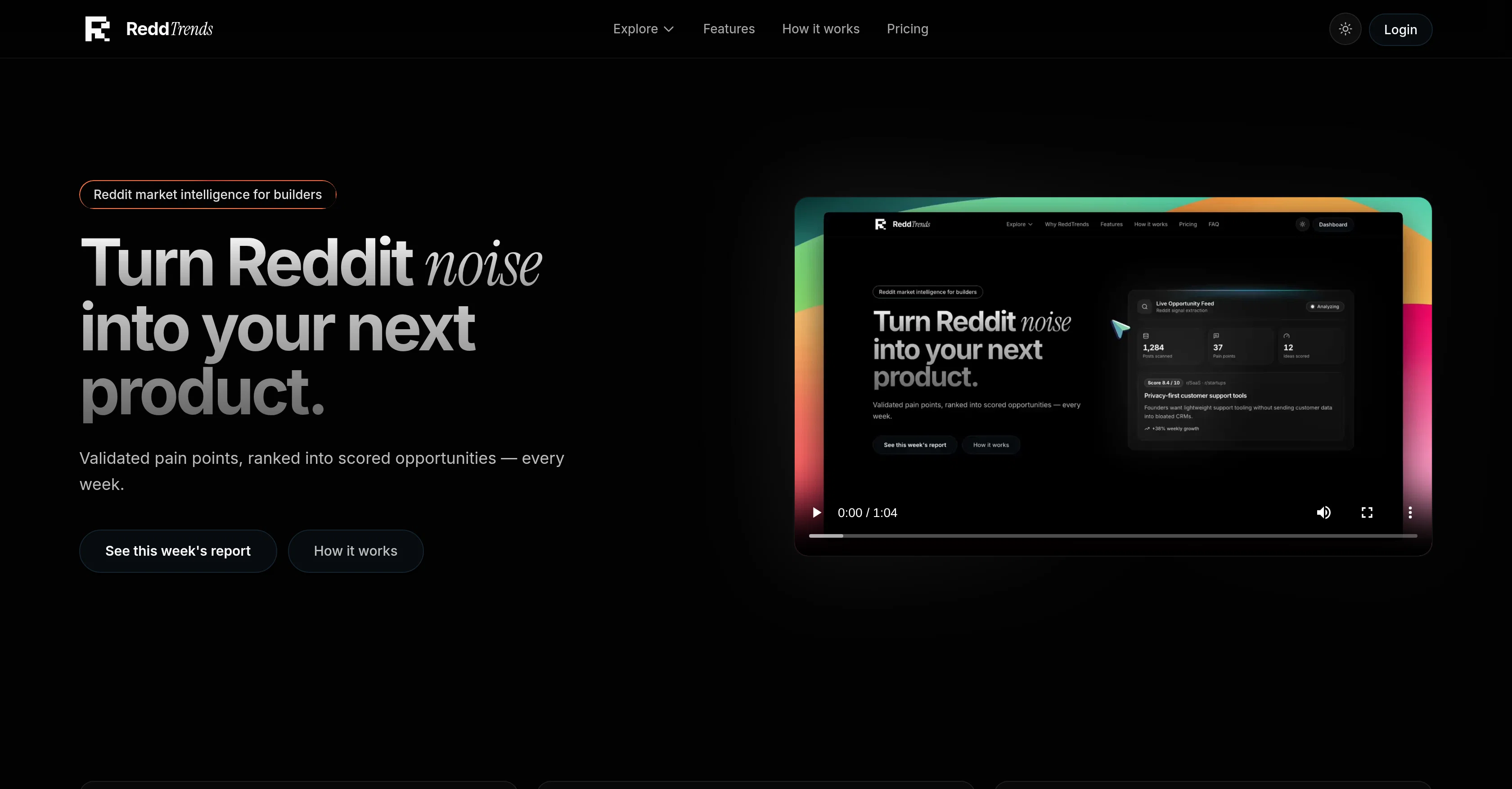 ReddTrends screenshot