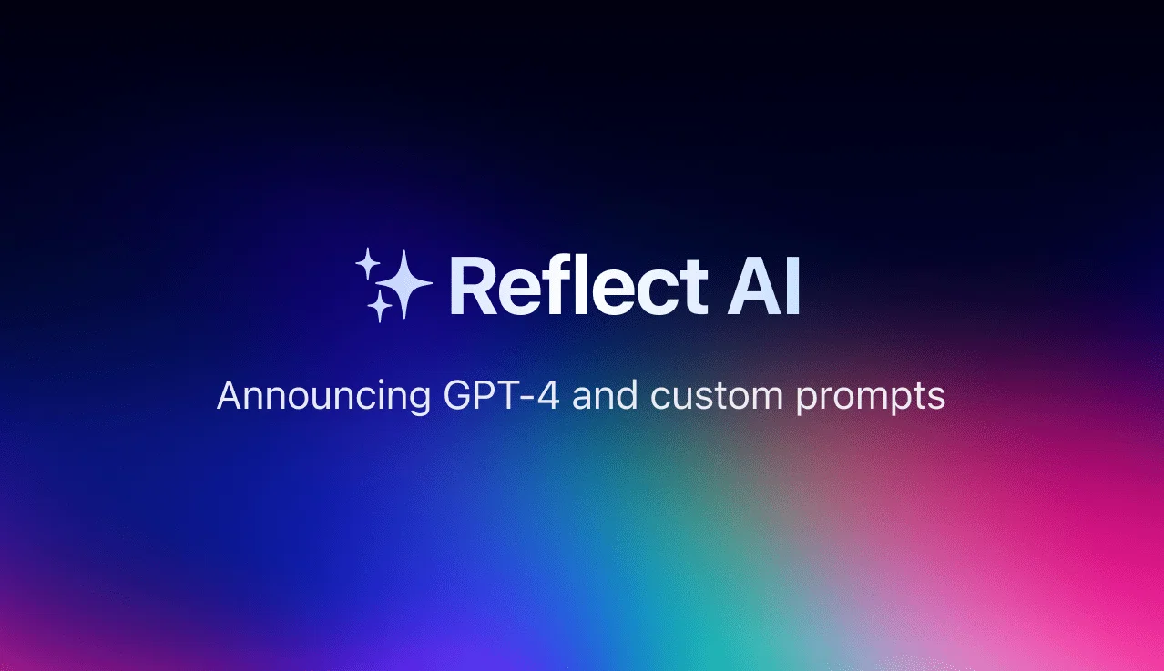 Reflect AI screenshot