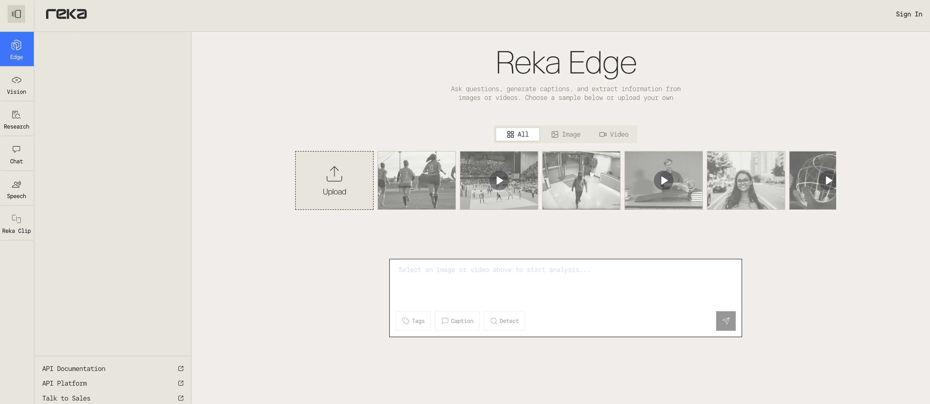 Reka Edge screenshot