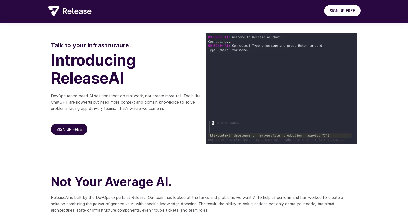 Release.ai screenshot