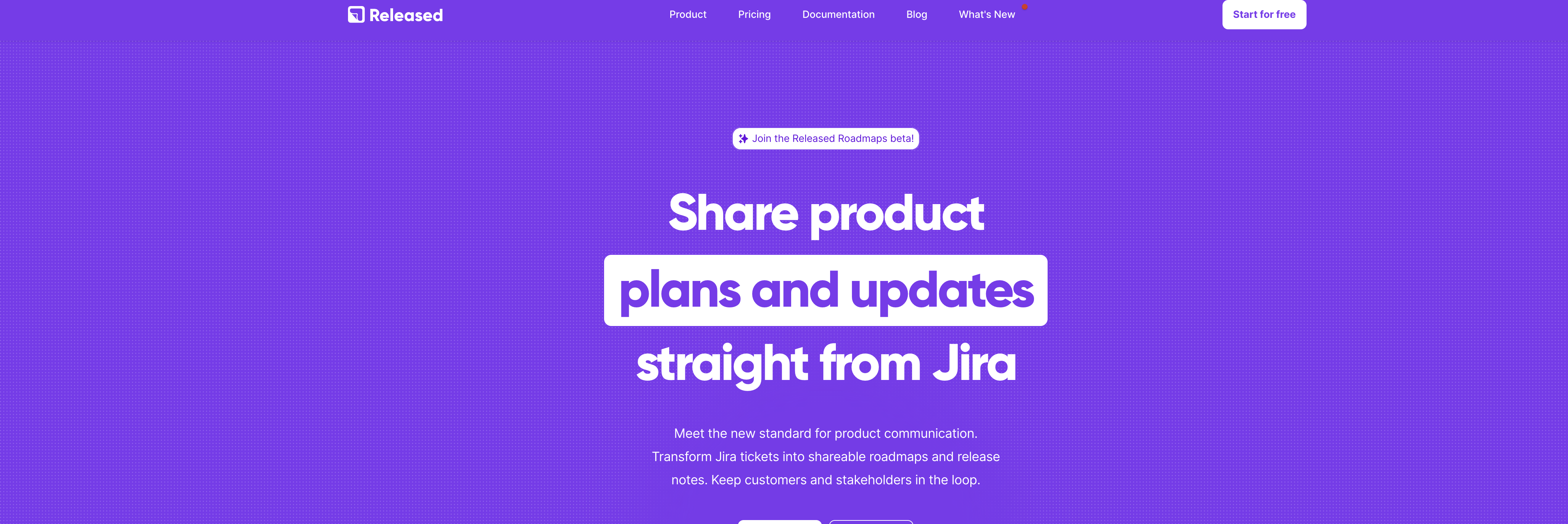 Released screenshot