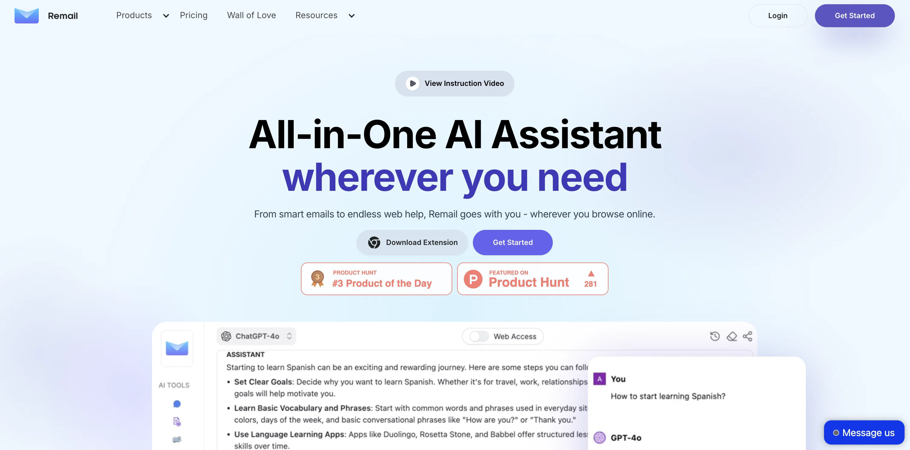 Nily (aka Remail) screenshot