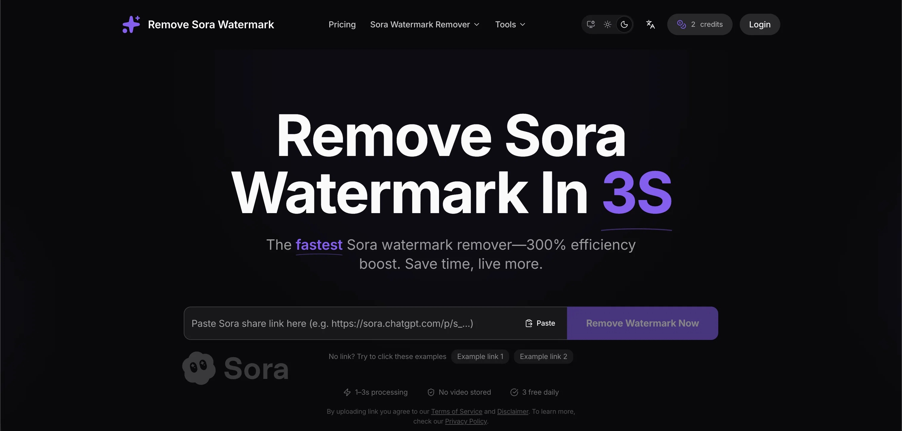 Remove Sora Watermark.ai screenshot