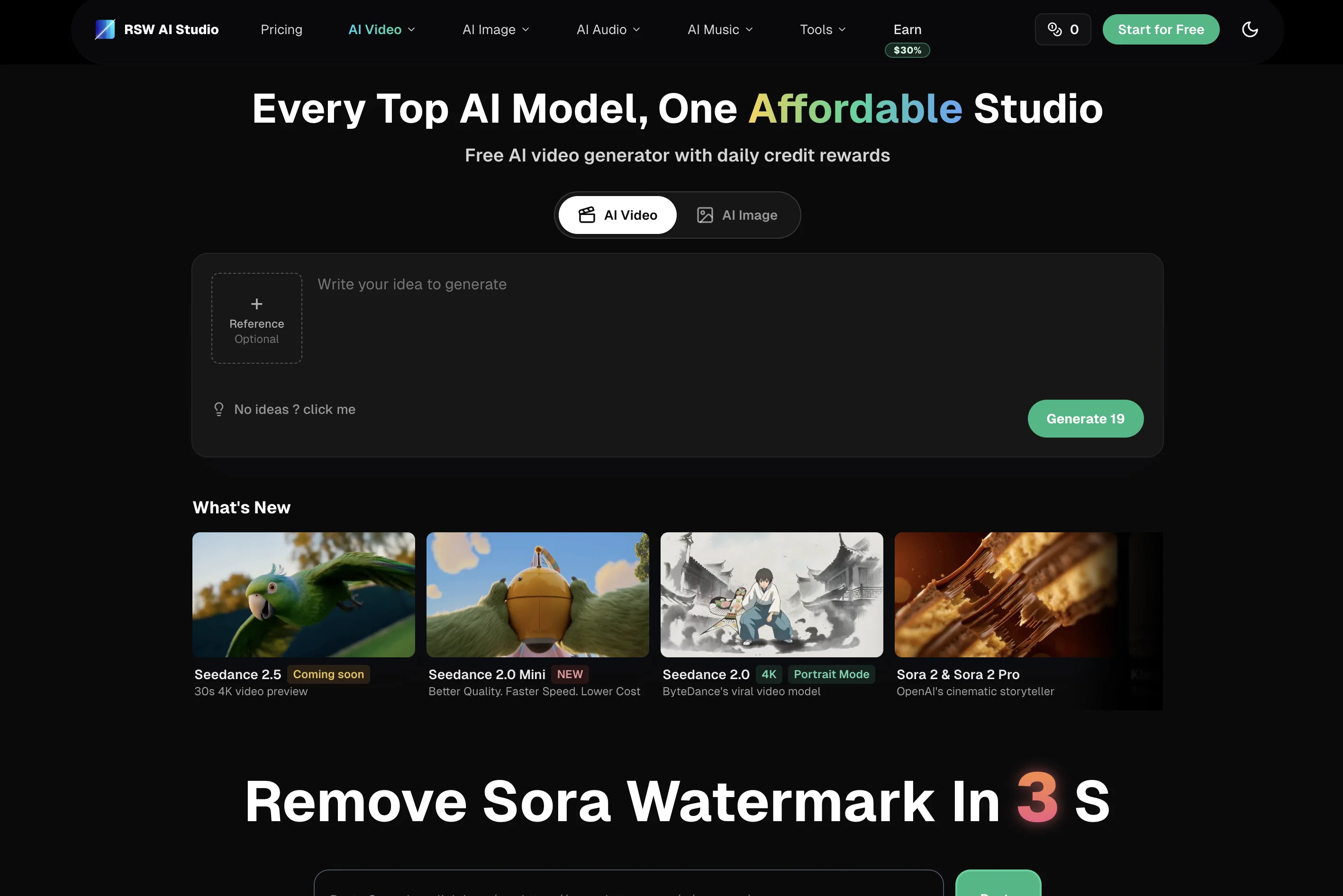 RemoveSoraWatermark in 3sv1.1.0 screenshot