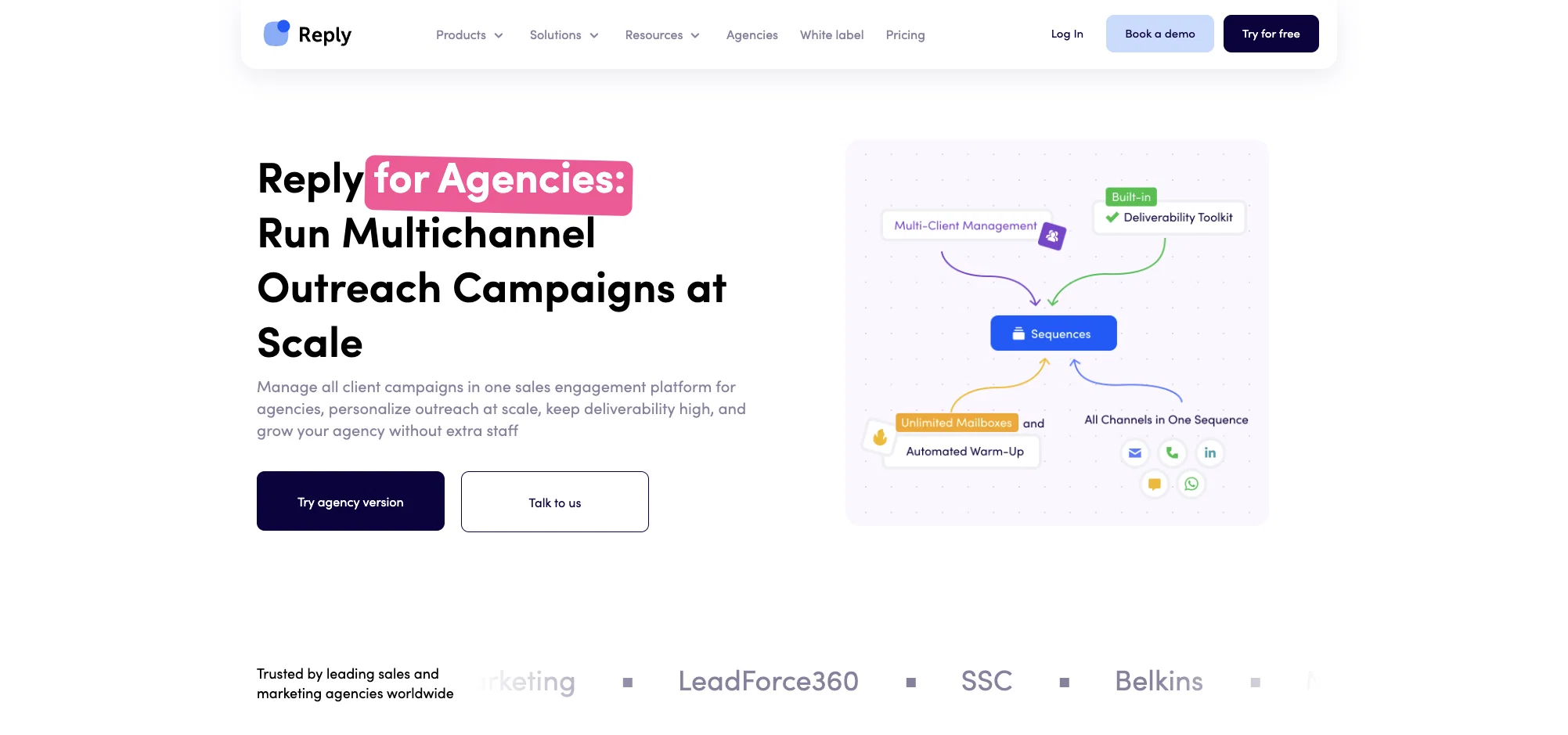 Reply.io for Agenciesv1.1 screenshot
