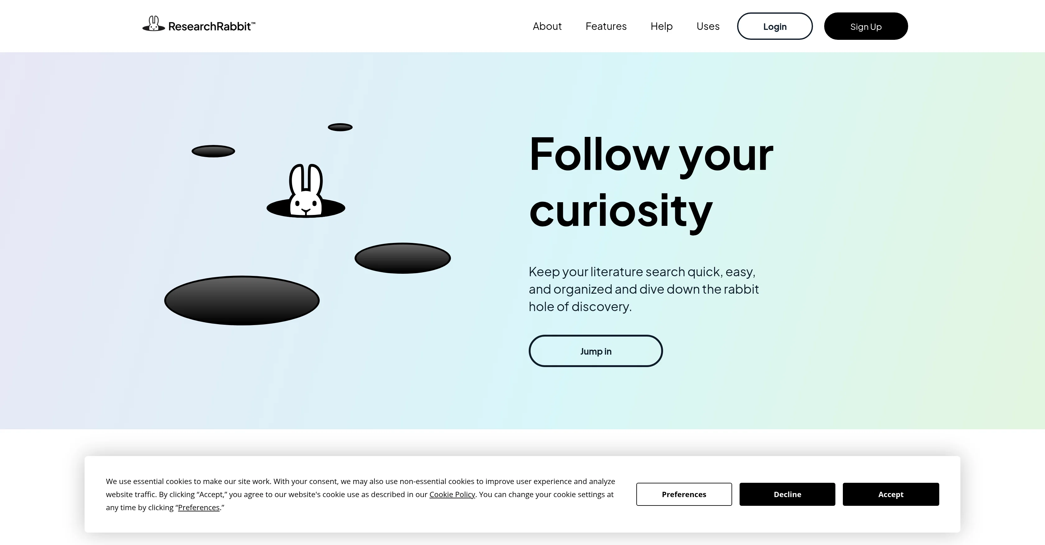ResearchRabbit screenshot