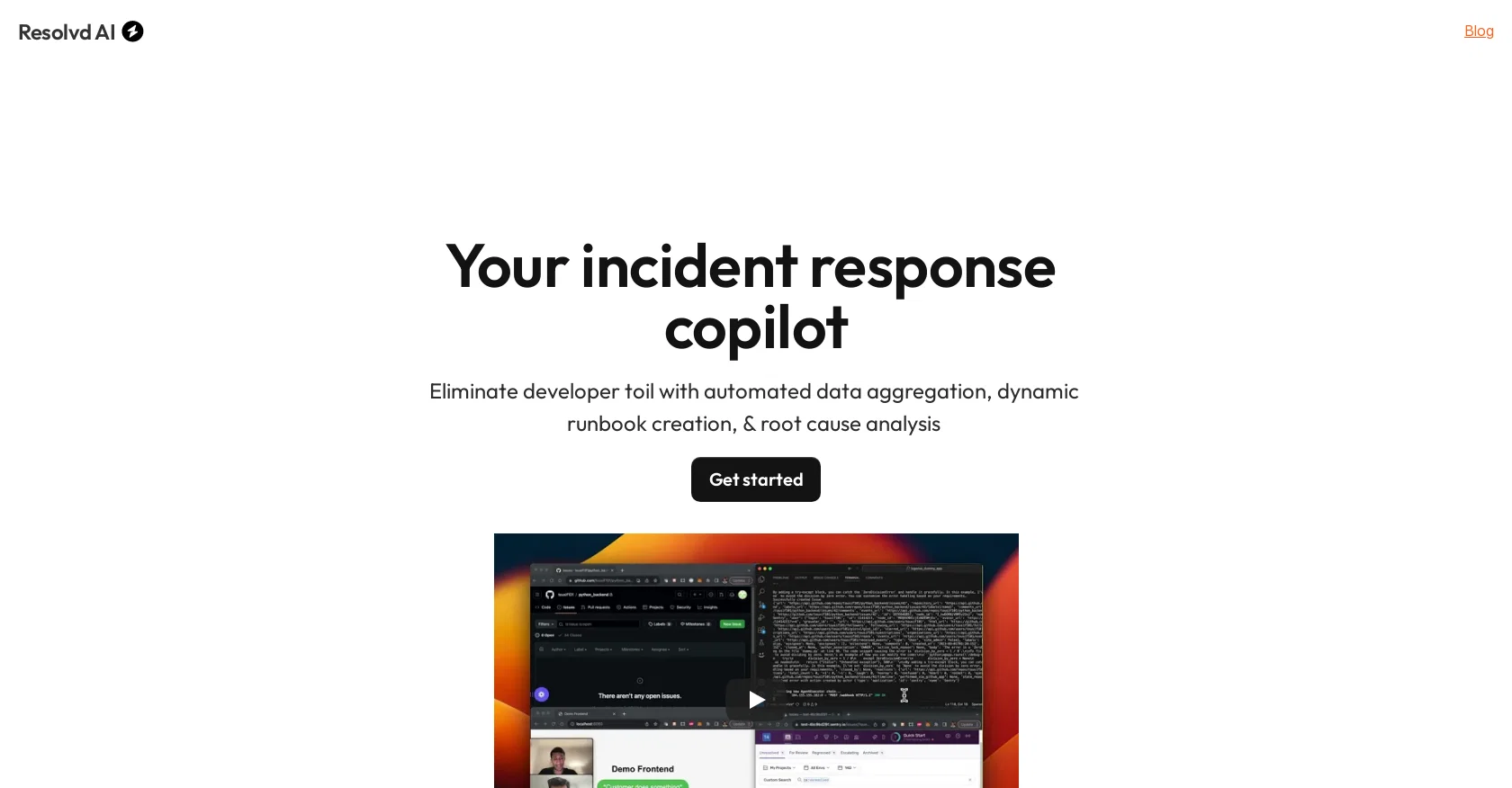 Resolvd screenshot