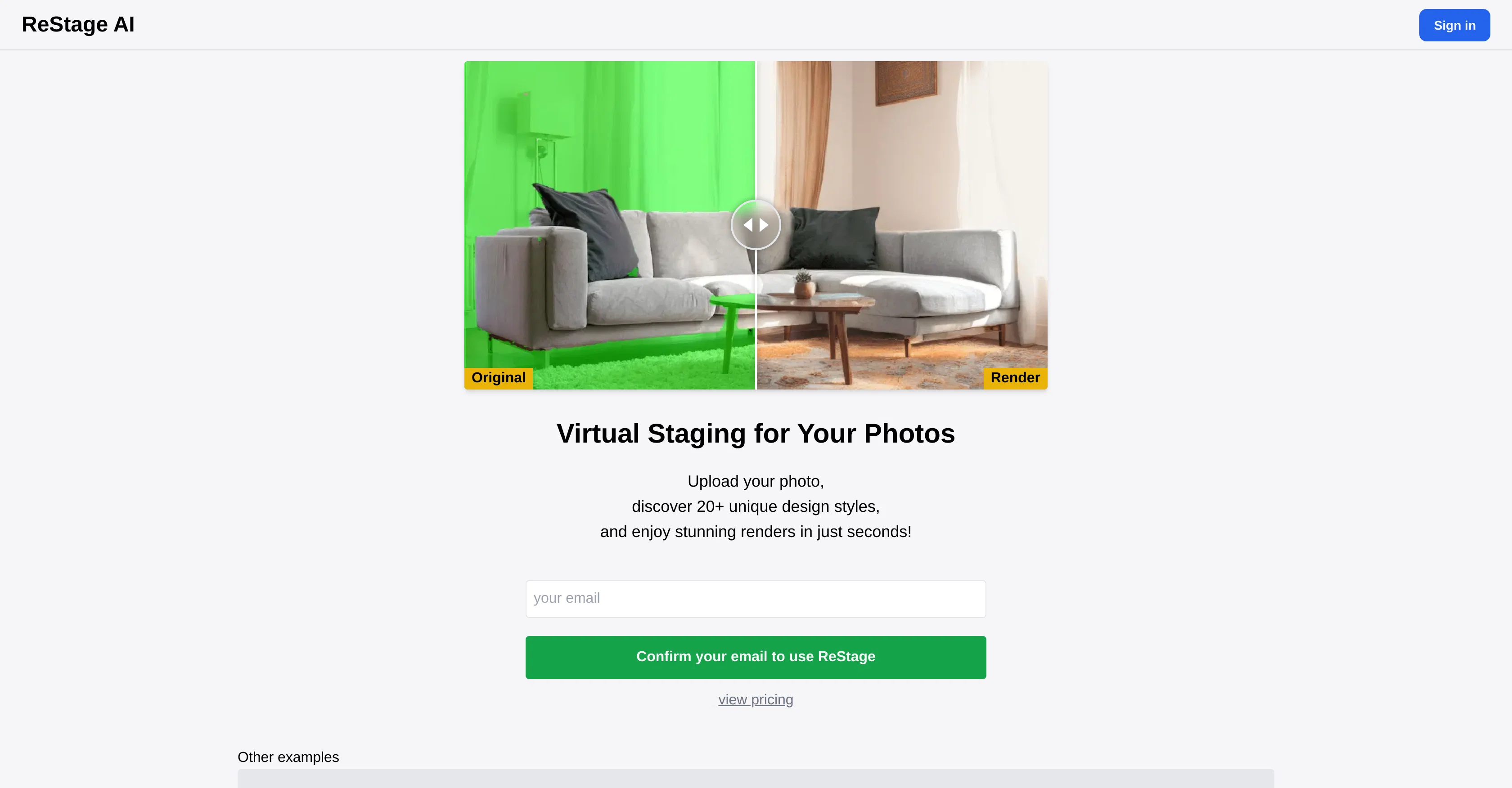 ReStage screenshot