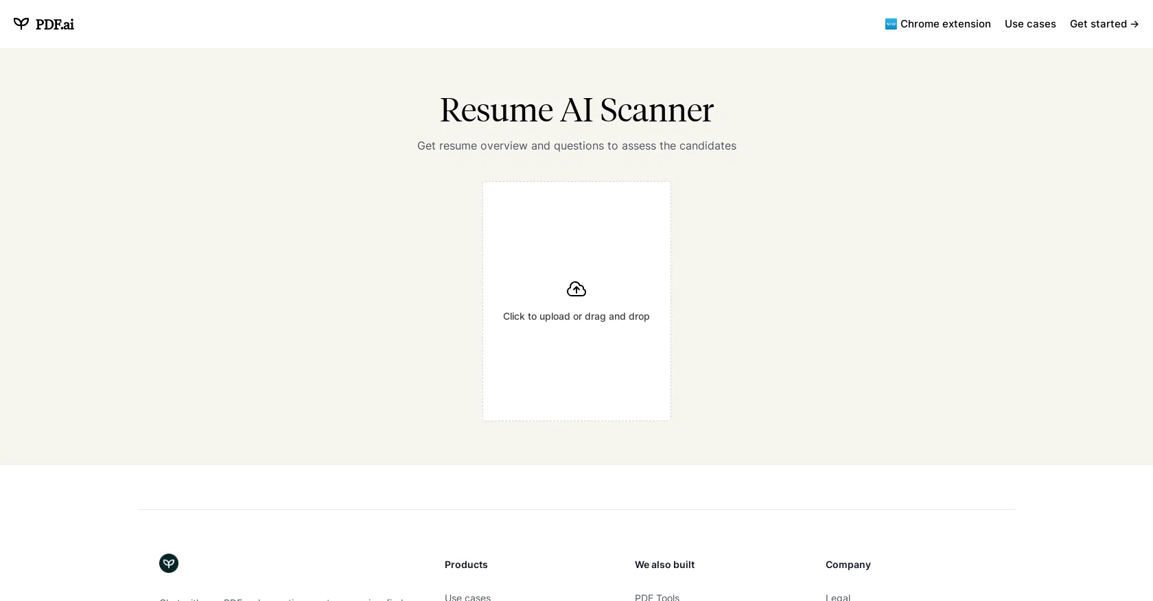 Resume Scanner screenshot