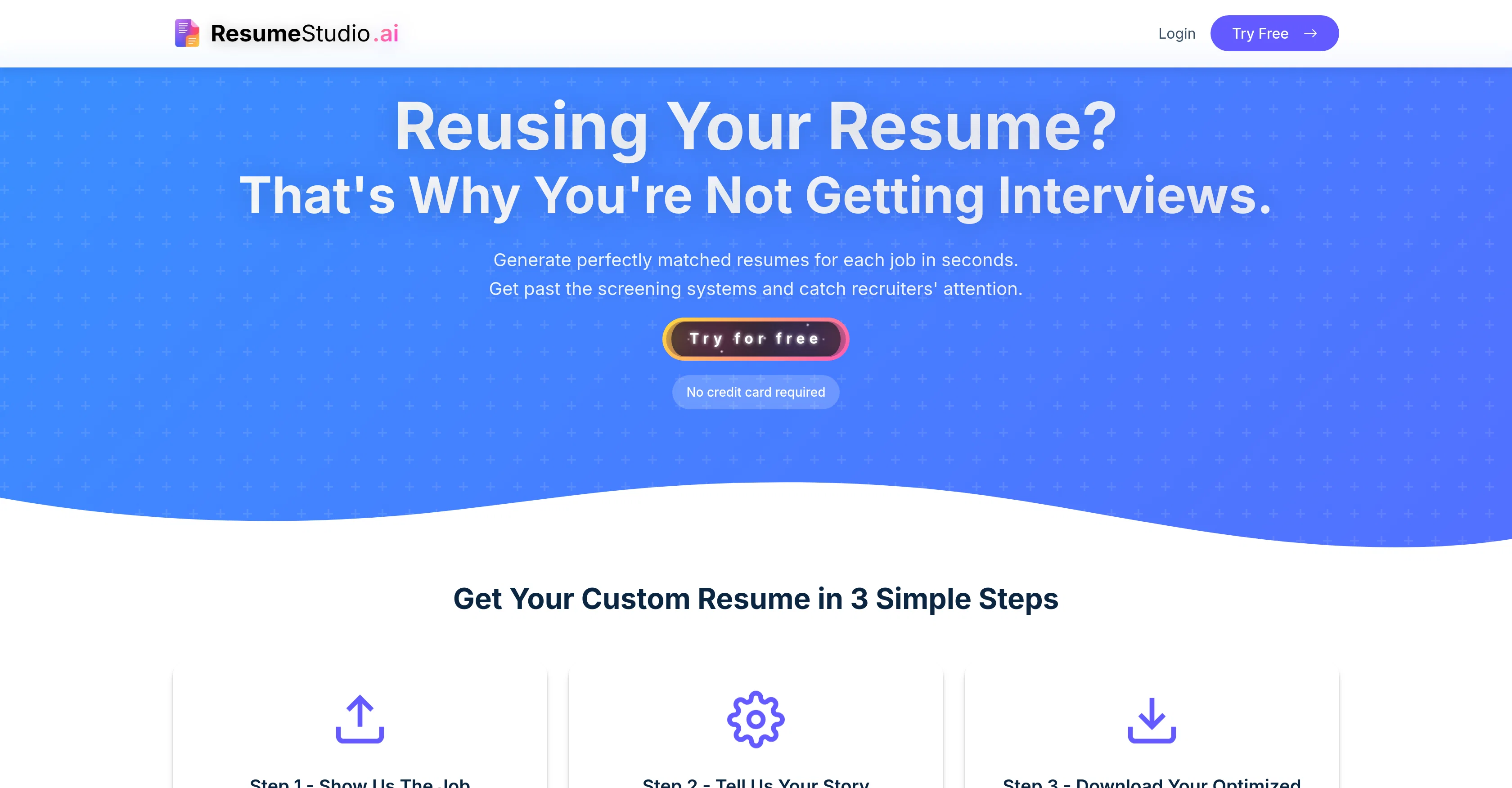 Resume Studio screenshot