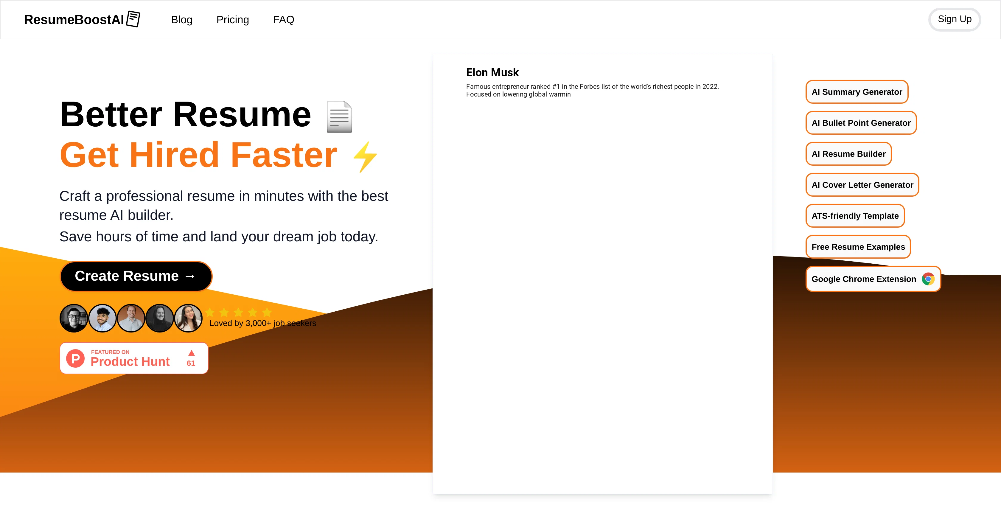 ResumeBoostAI screenshot
