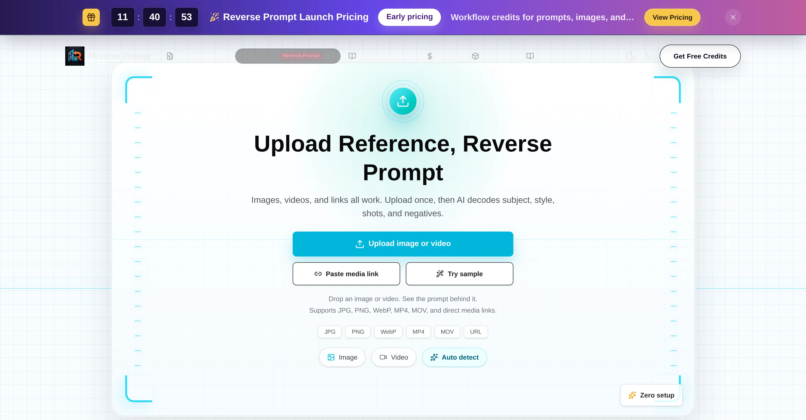 Reverse Prompt | Video to Prompt screenshot