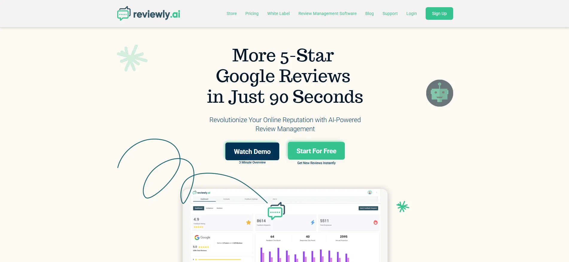 Reviewly.aiv2.0 screenshot