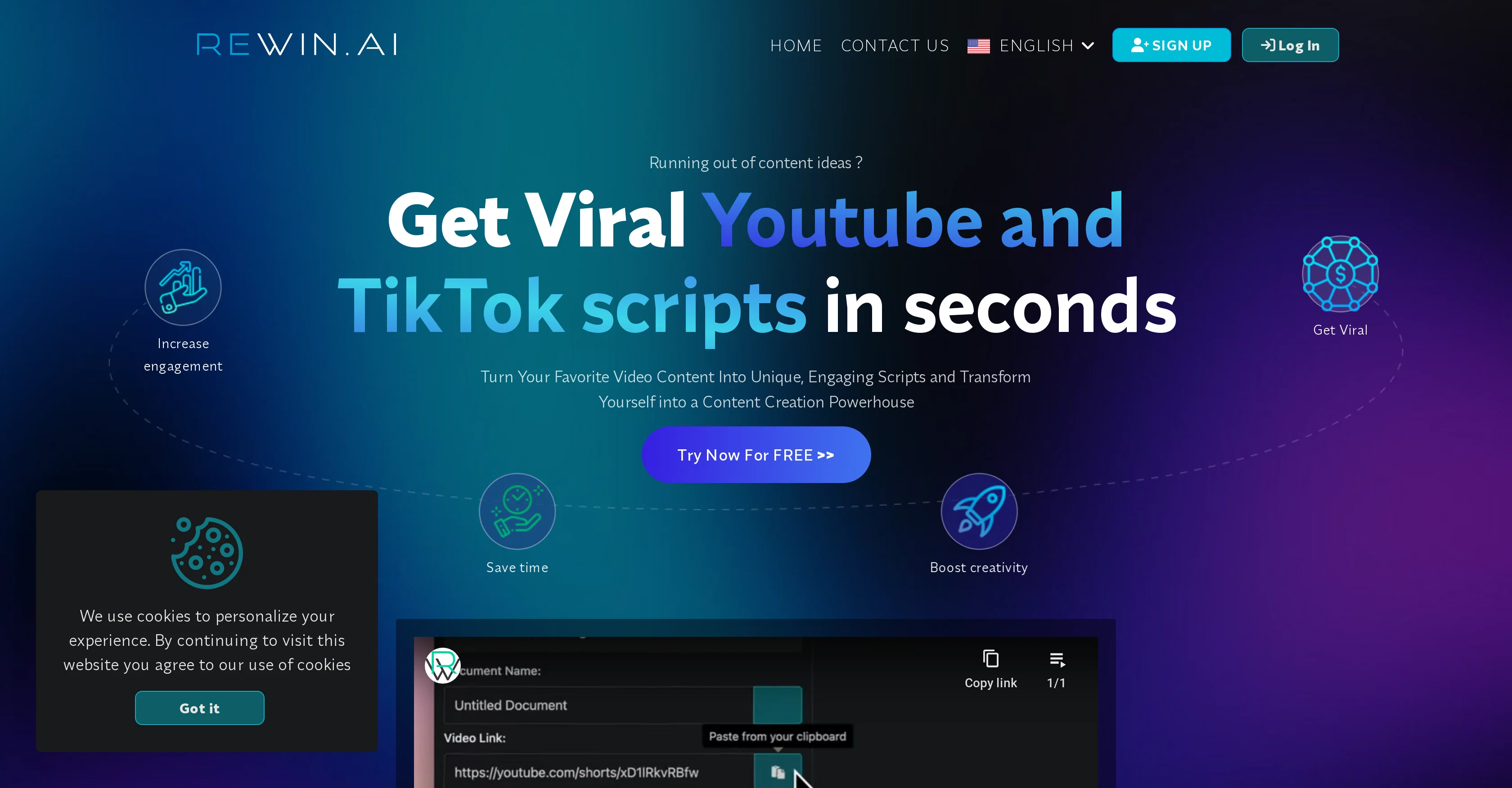 Rewin screenshot